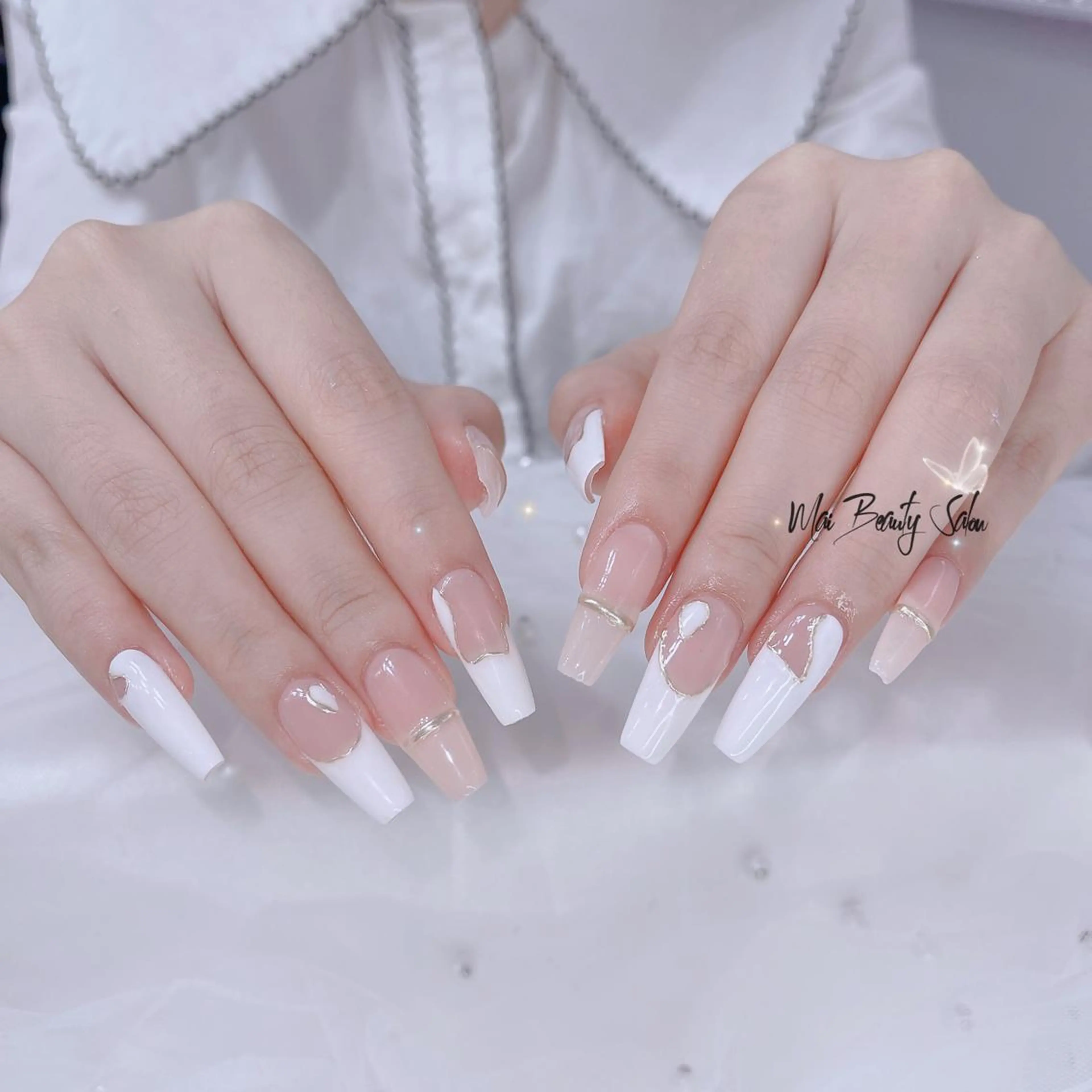 ネイル フットネイル ジェルネイル マグネットネイル パラジェル ワンホンネイル MaiBeauty Niのネイルデザイン