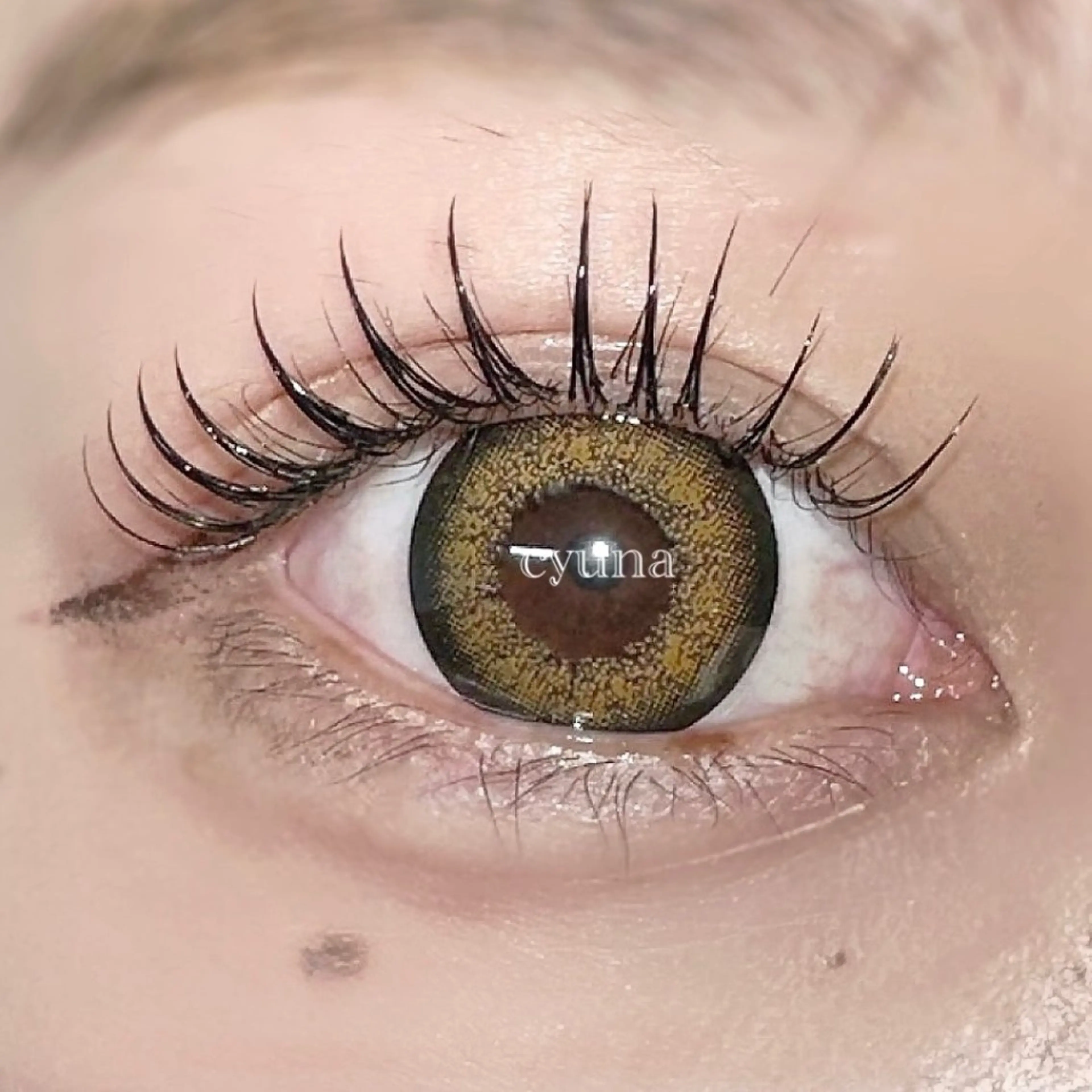 パリジェンヌ➕エクステ(フラットラッシュ)100本の写真