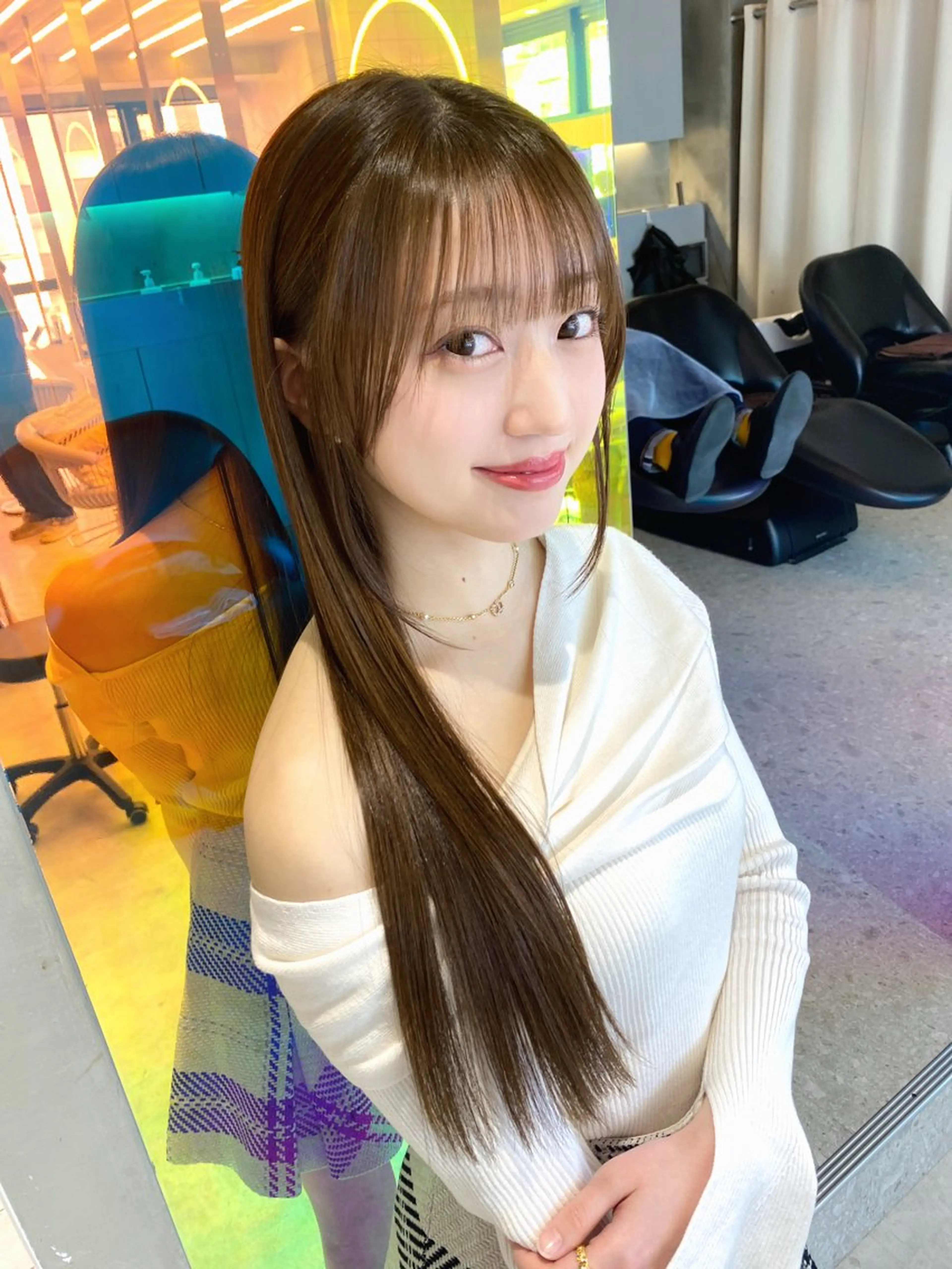 【⭐️前髪矯正⭐️】前髪矯正＋似合わせカット＋TOKIOクイックトリートメント❤️の写真