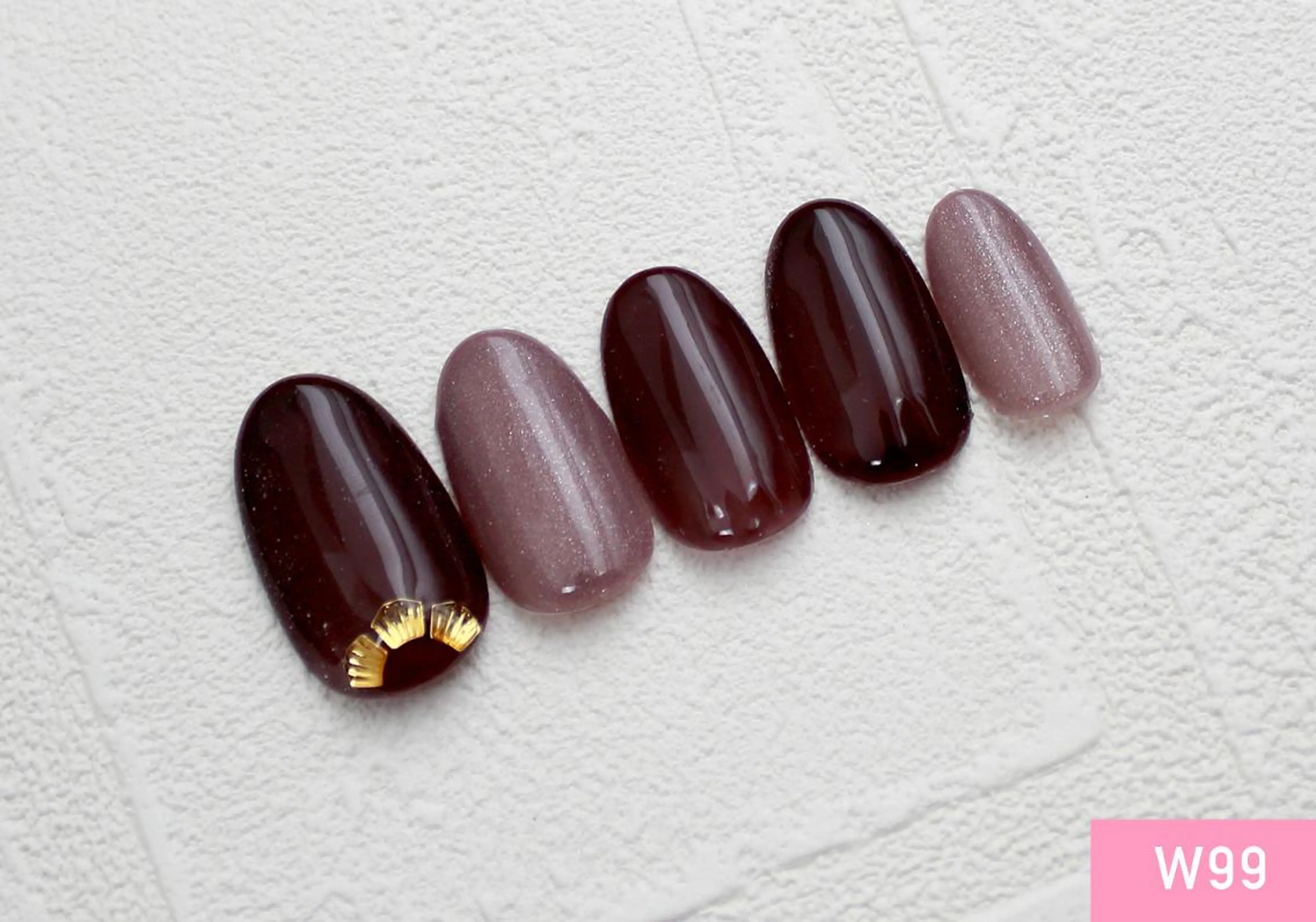 ネイル アートネイル ジェルネイル マグネットネイル ネイル nanのネイルデザイン