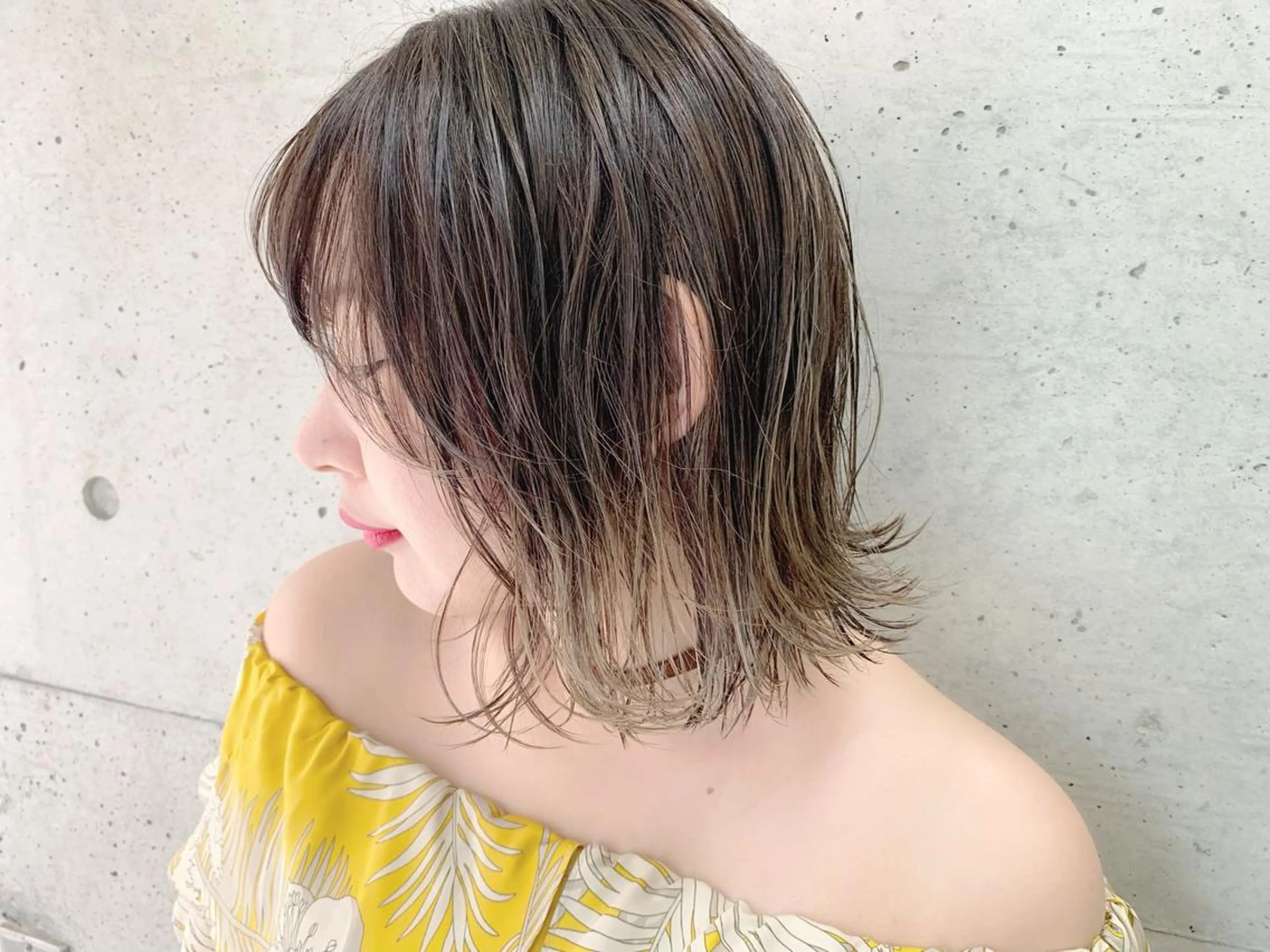 ショート カラー ハイライトカラー ハイライト EMANON天神所属・Hitomi Ezakiのヘアスタイル