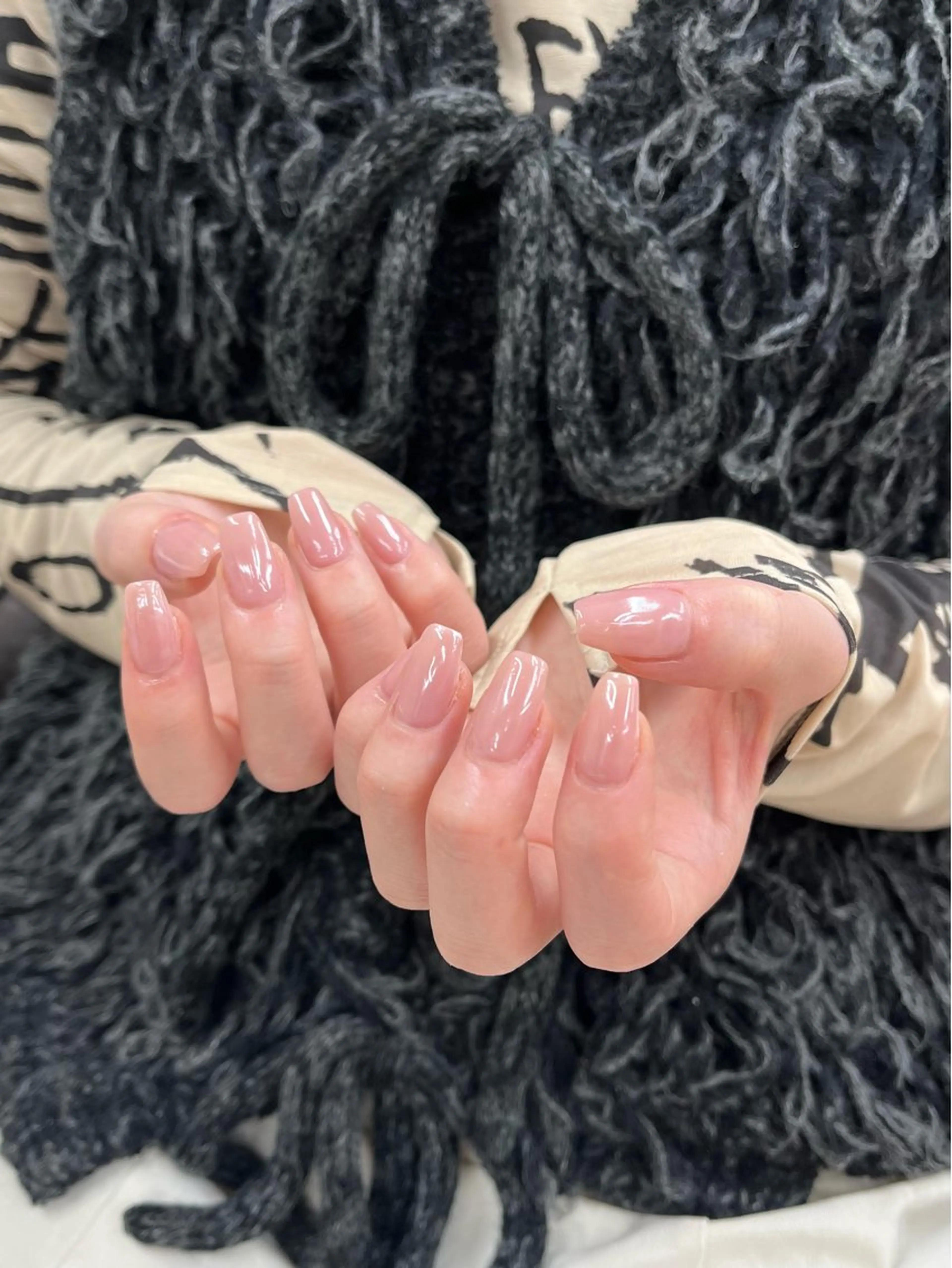 ネイル オーロラネイル ハンドネイル Nailsalon Fave/Rinaのネイルデザイン