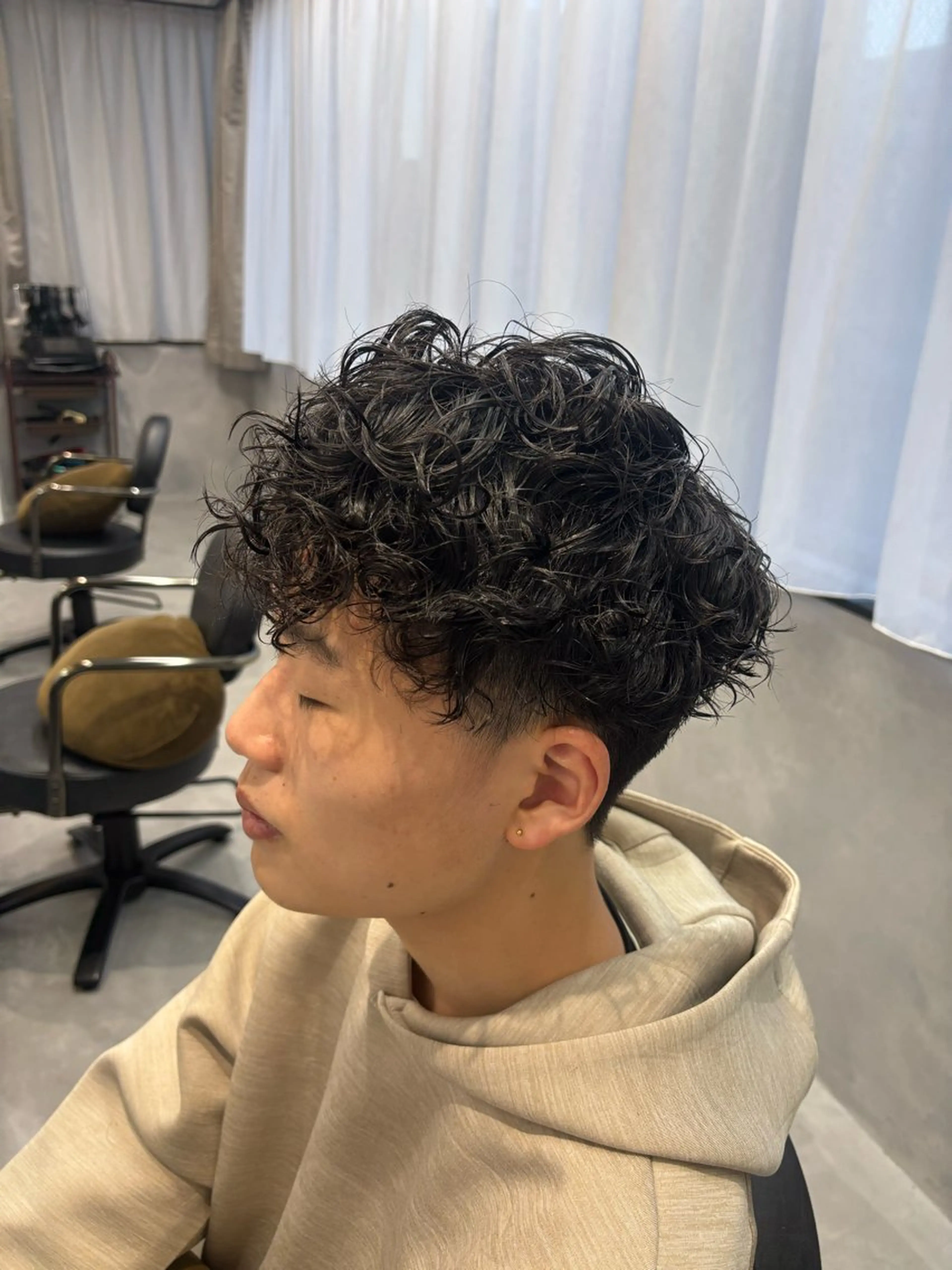 パーマ メンズ カット パーマ inity♡ Akaneのヘアスタイル