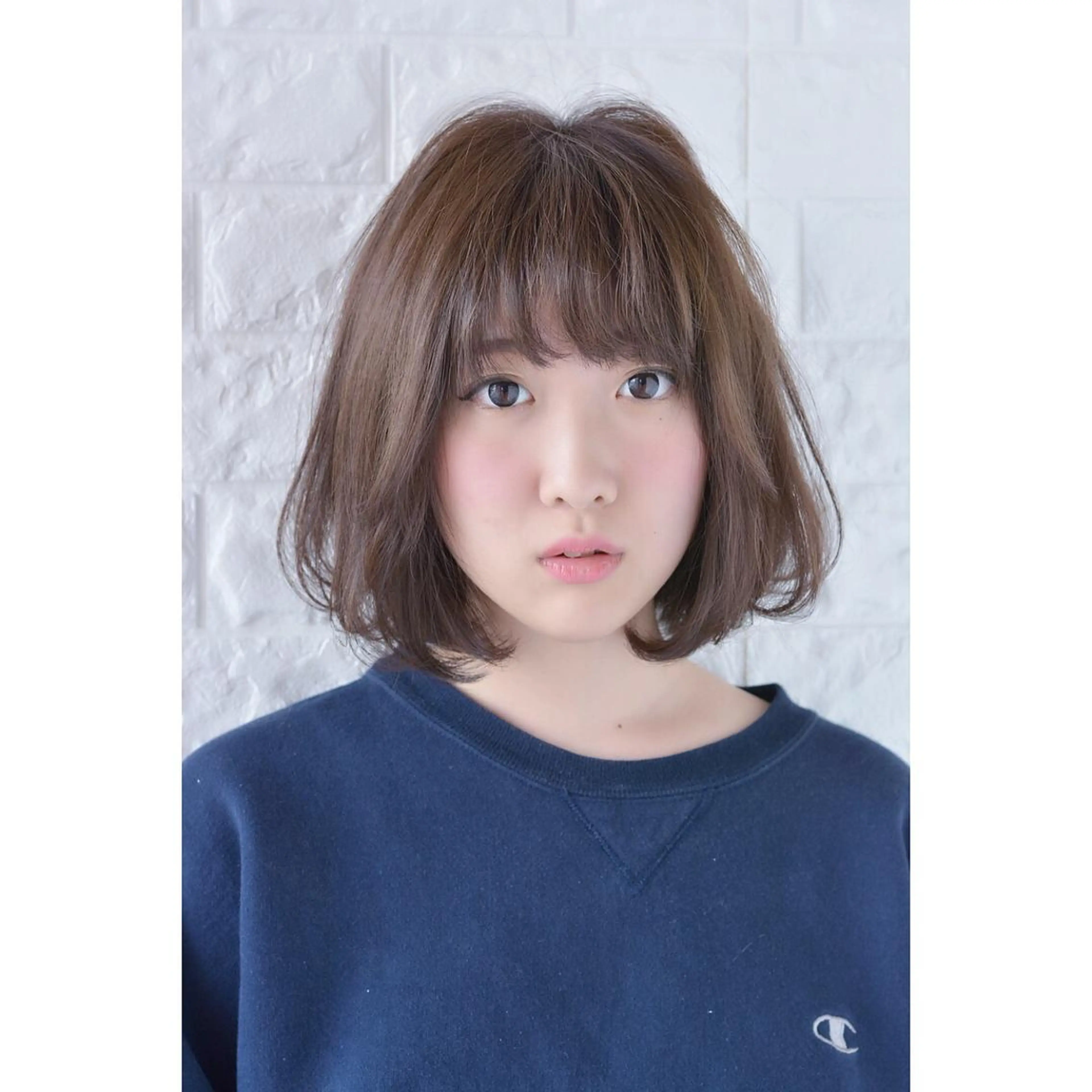 ショート カラー パーマ アッシュ イルミナカラー KIZU 髪質改善 オカルト怪談のヘアスタイル