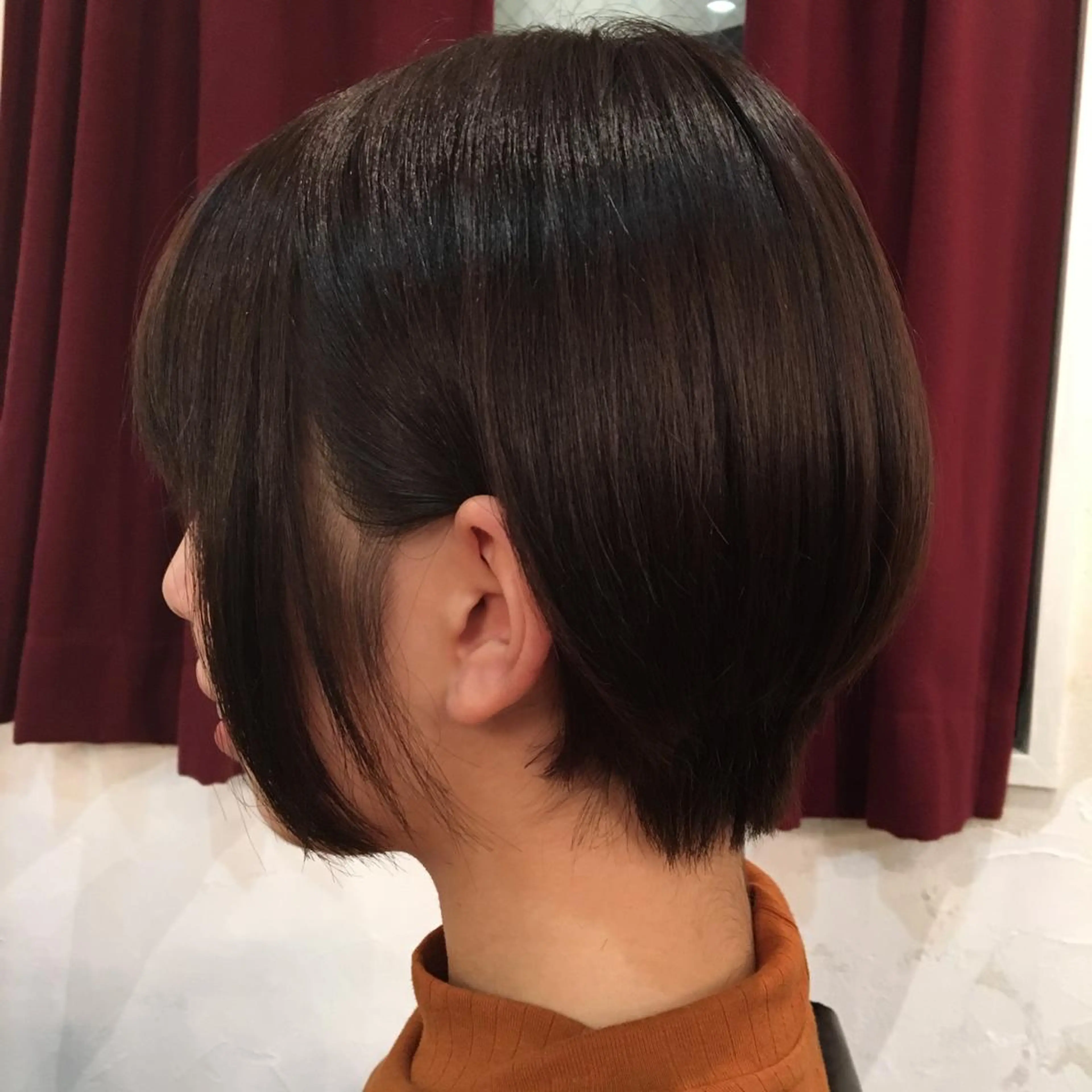 ショート ショートボブ ボブ ショートヘア アンフィーヘアー所属・amphihair 高橋祐也のヘアスタイル