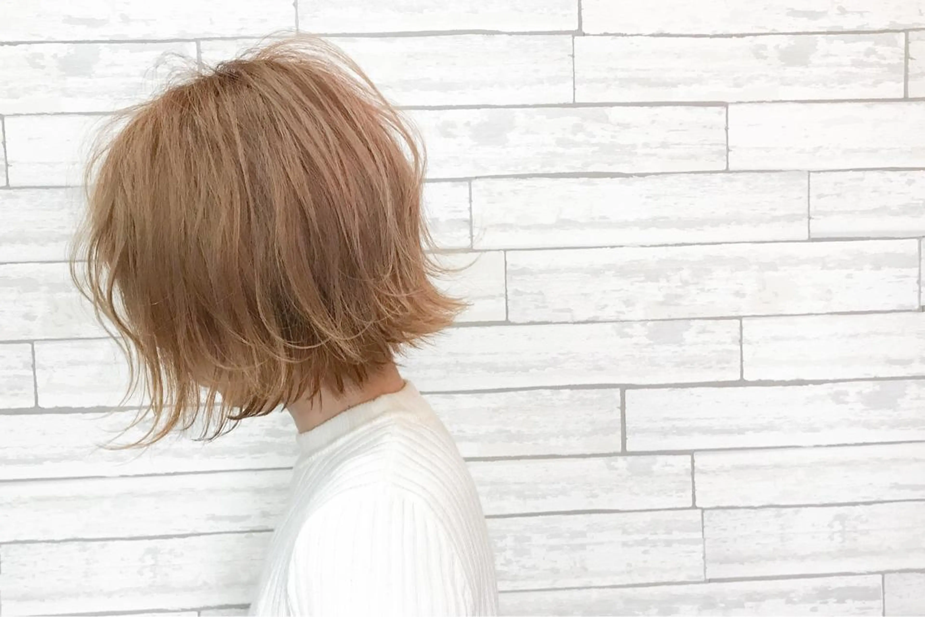 ショート カラー ヘアアレンジ 切りっぱなしボブ ボブ ANBEL所属・ANBEL代表 西尾裕樹のヘアスタイル