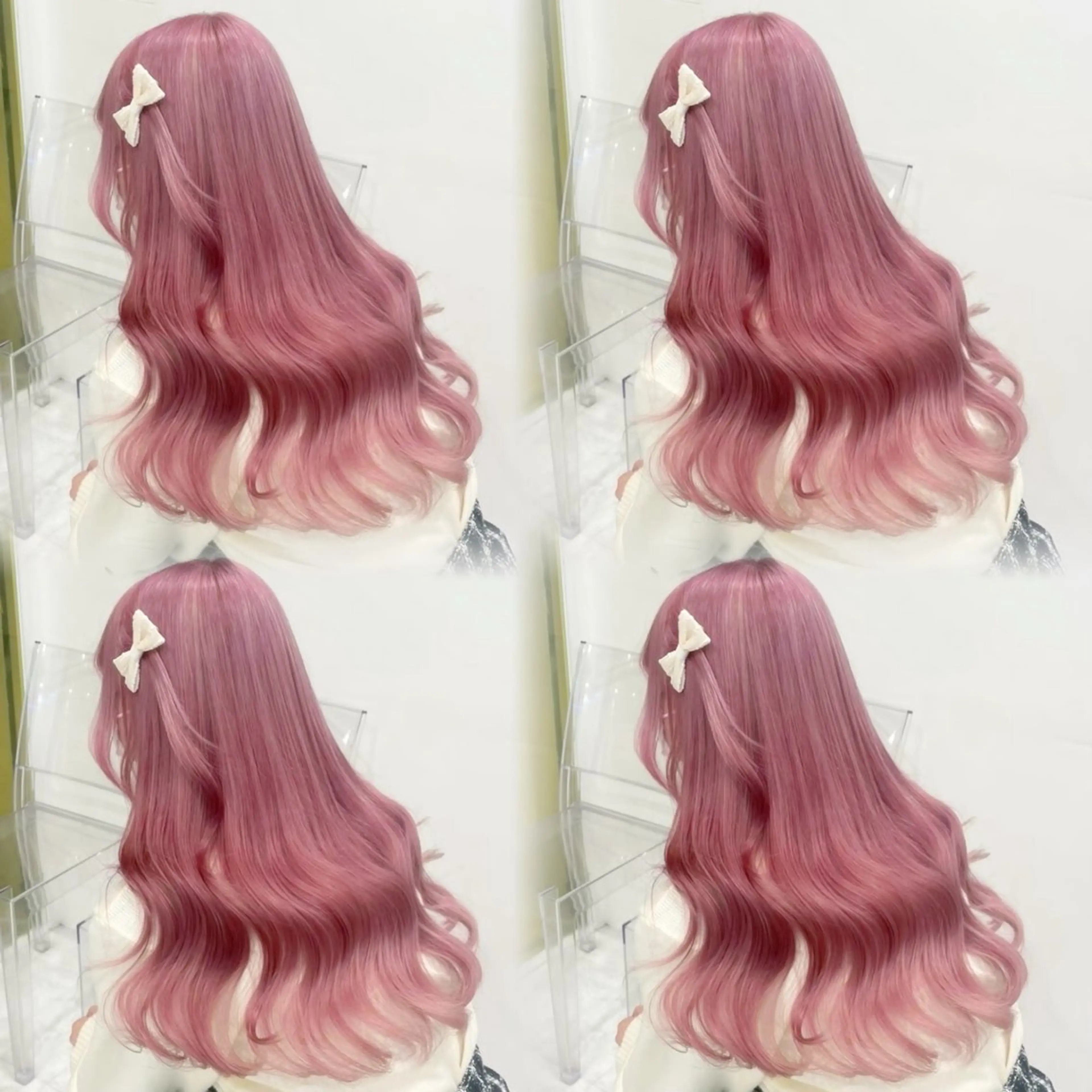 セミロング カラー ヘアアレンジ ドライで決まるレイヤ ー/🤎透明感カラーのヘアスタイル