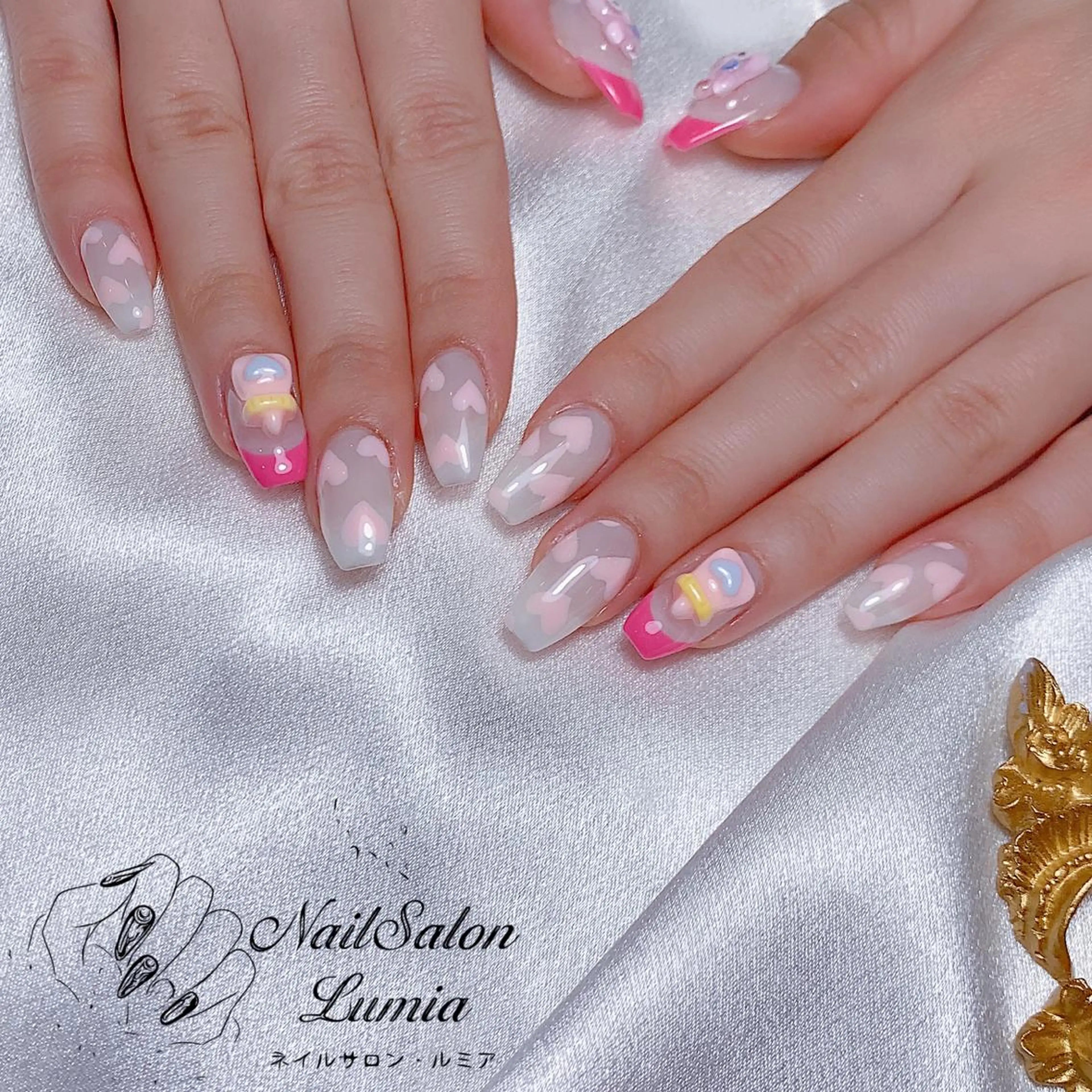 ネイル ハンドネイル ネイルサロン ルミア Lumia 店長のネイルデザイン