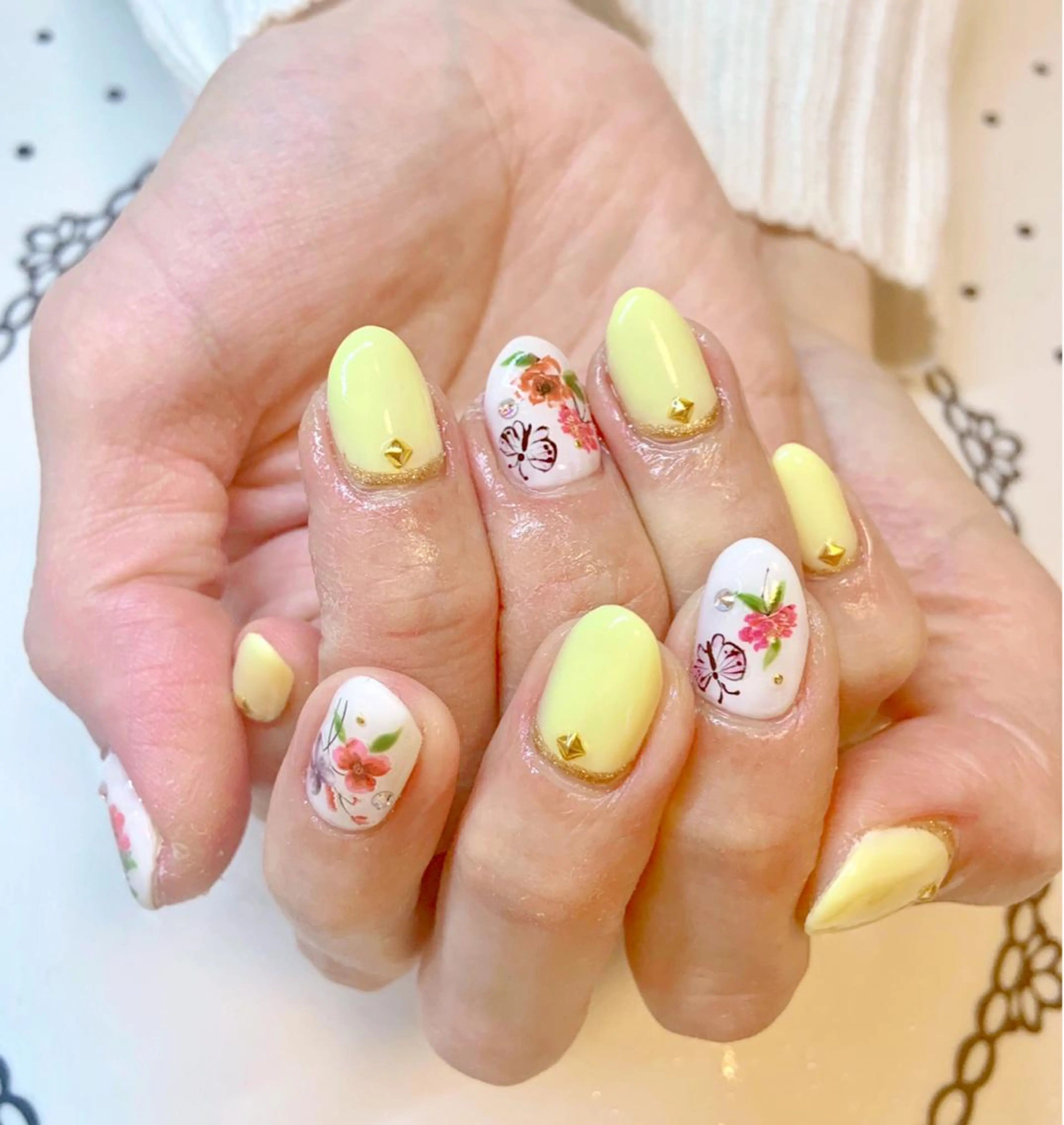 ネイル ハンドネイル nailsalon sugarr所属・nailist cocoのネイルデザイン