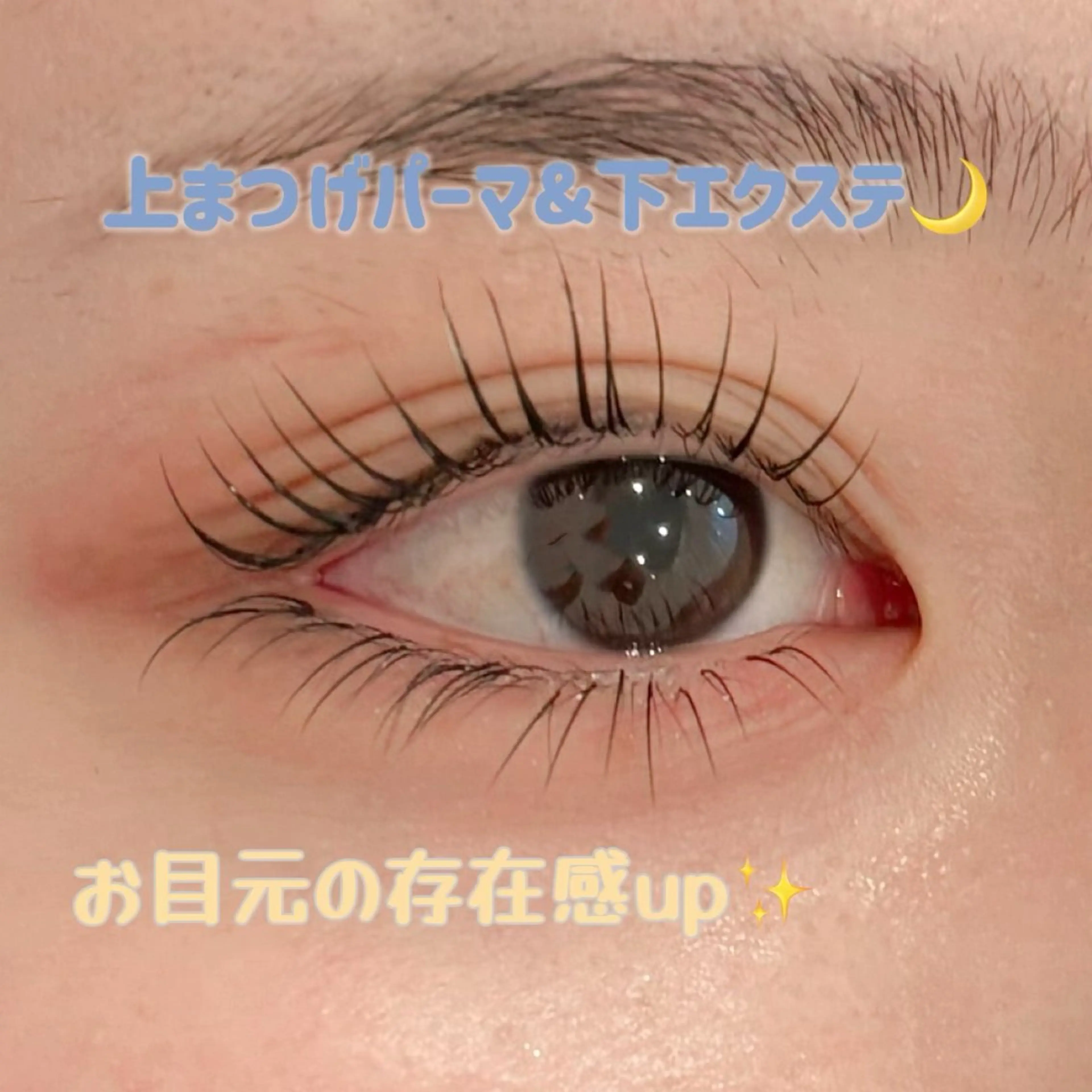 マツエク・マツパ まつげパーマ 下まつげエクステ マツパ 🌙Lily 船橋 鈴木のマツエク・マツパデザイン
