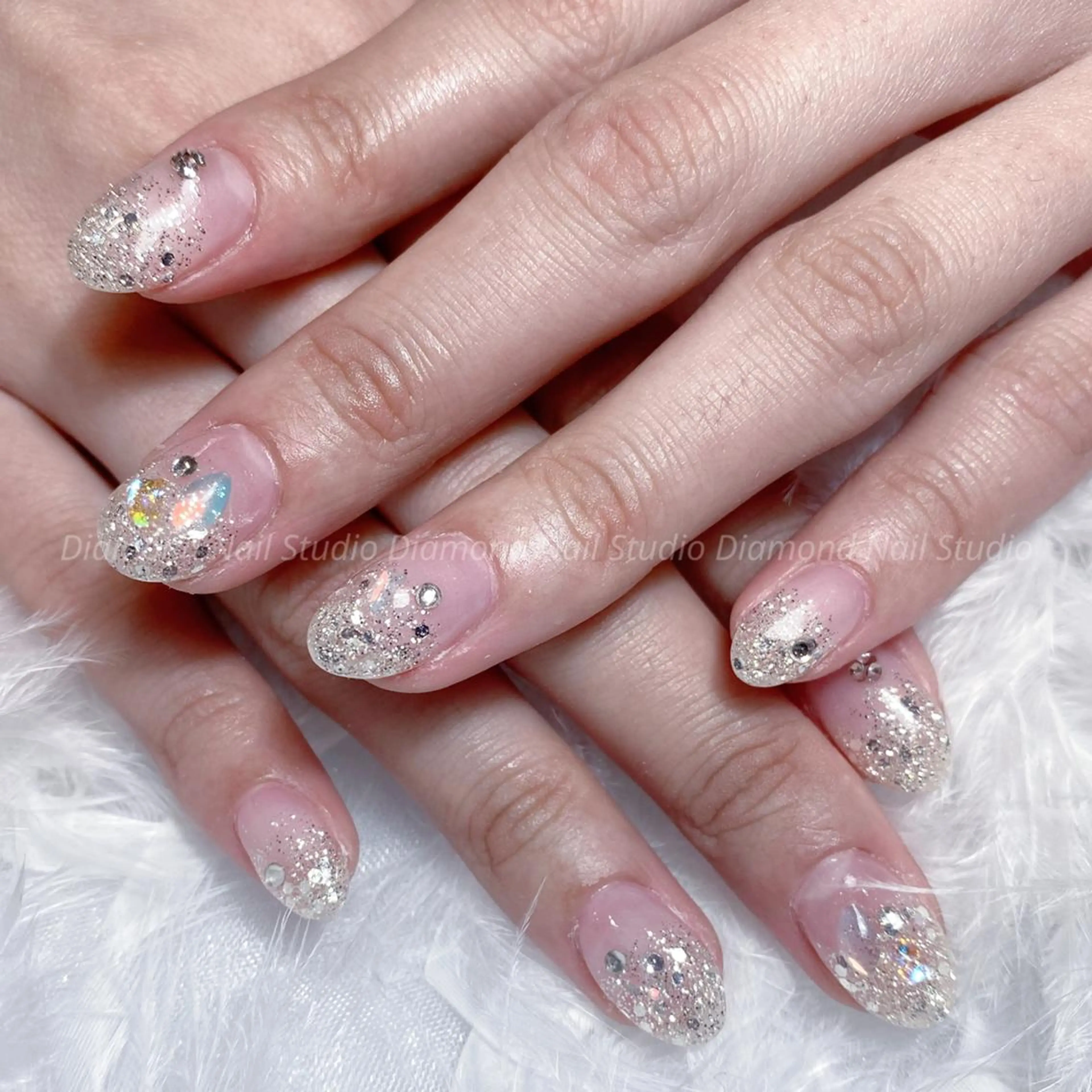 ハンドネイル ハンドケア Diamond 🚢のネイルデザイン