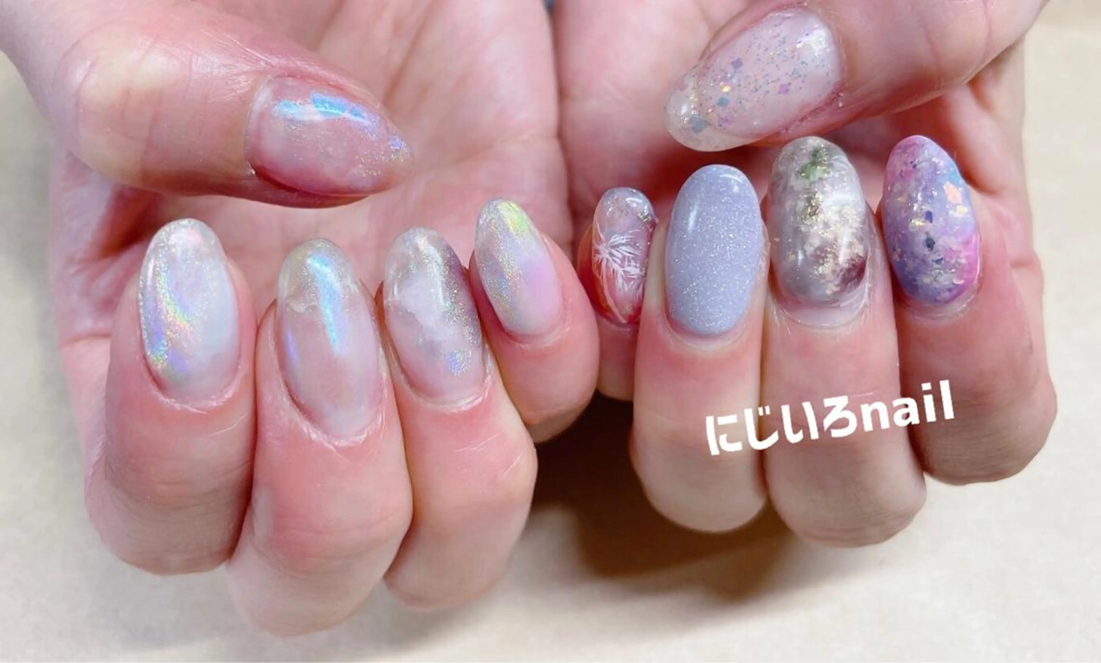 ネイル にじいろ nailのネイルデザイン