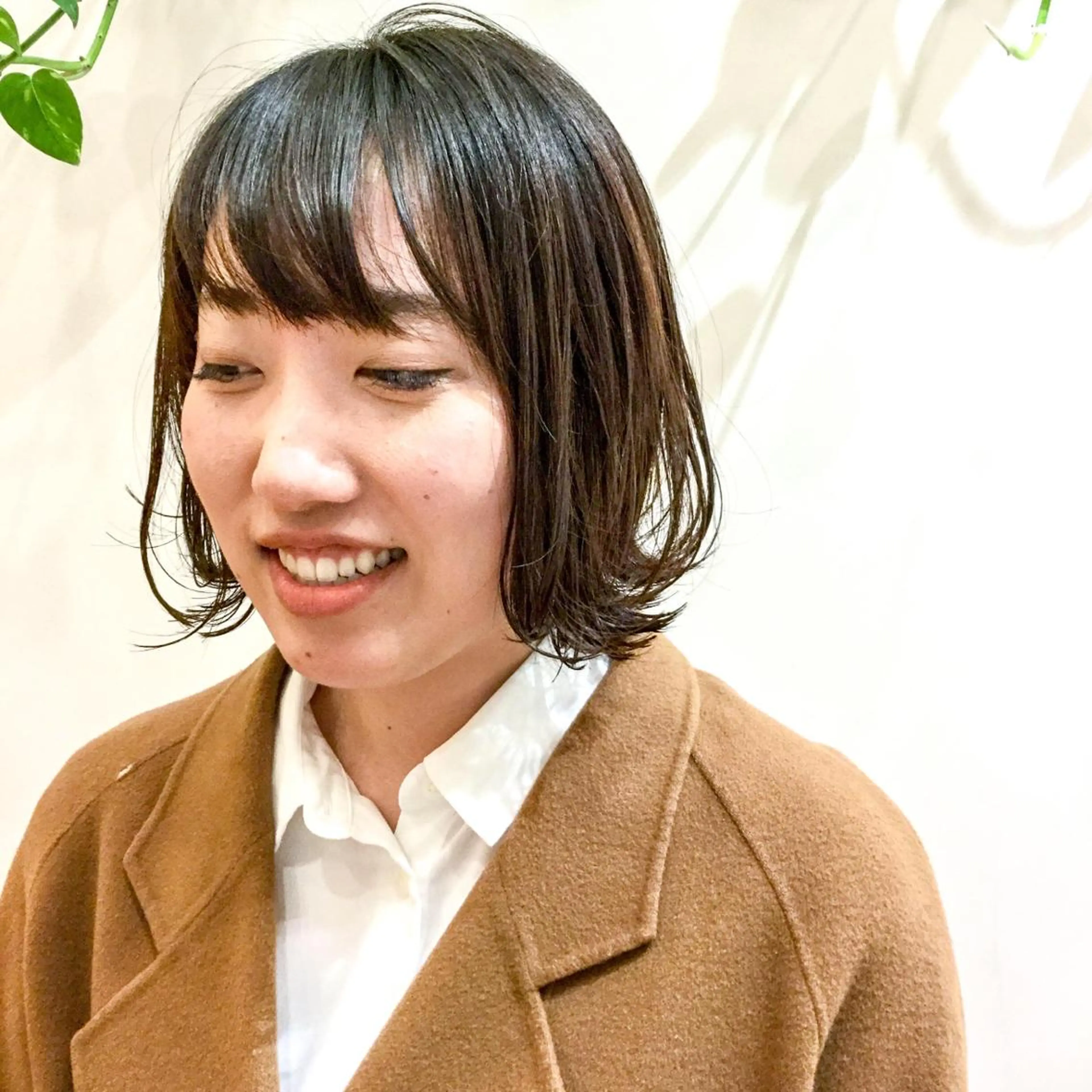 ショート ボブ 外ハネヘア マンツーマンサロンtuuli薬院店所属・庄嶋 彩香のヘアスタイル