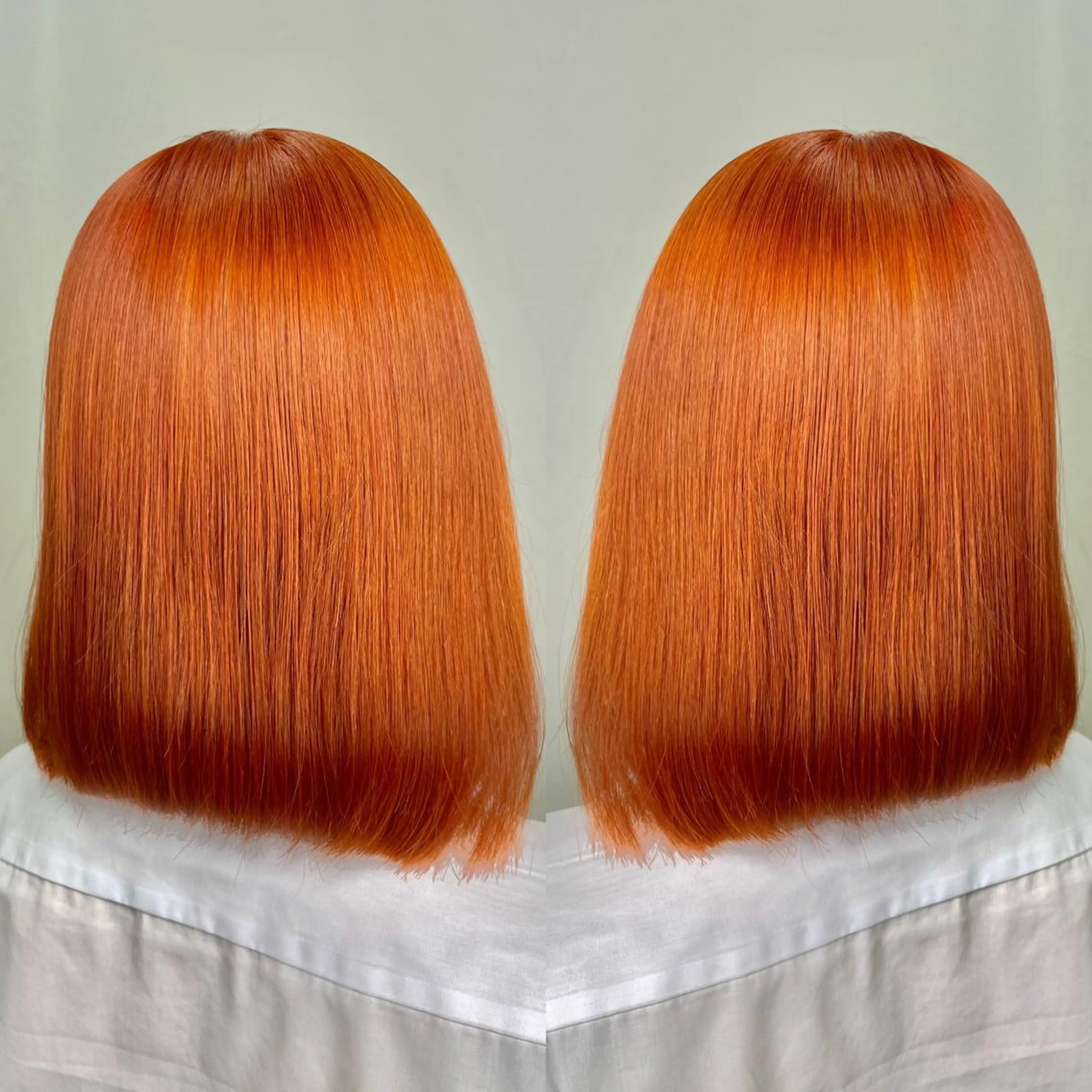 ミディアム カラー 縮毛/レイヤー 韓国/橋口のヘアスタイル