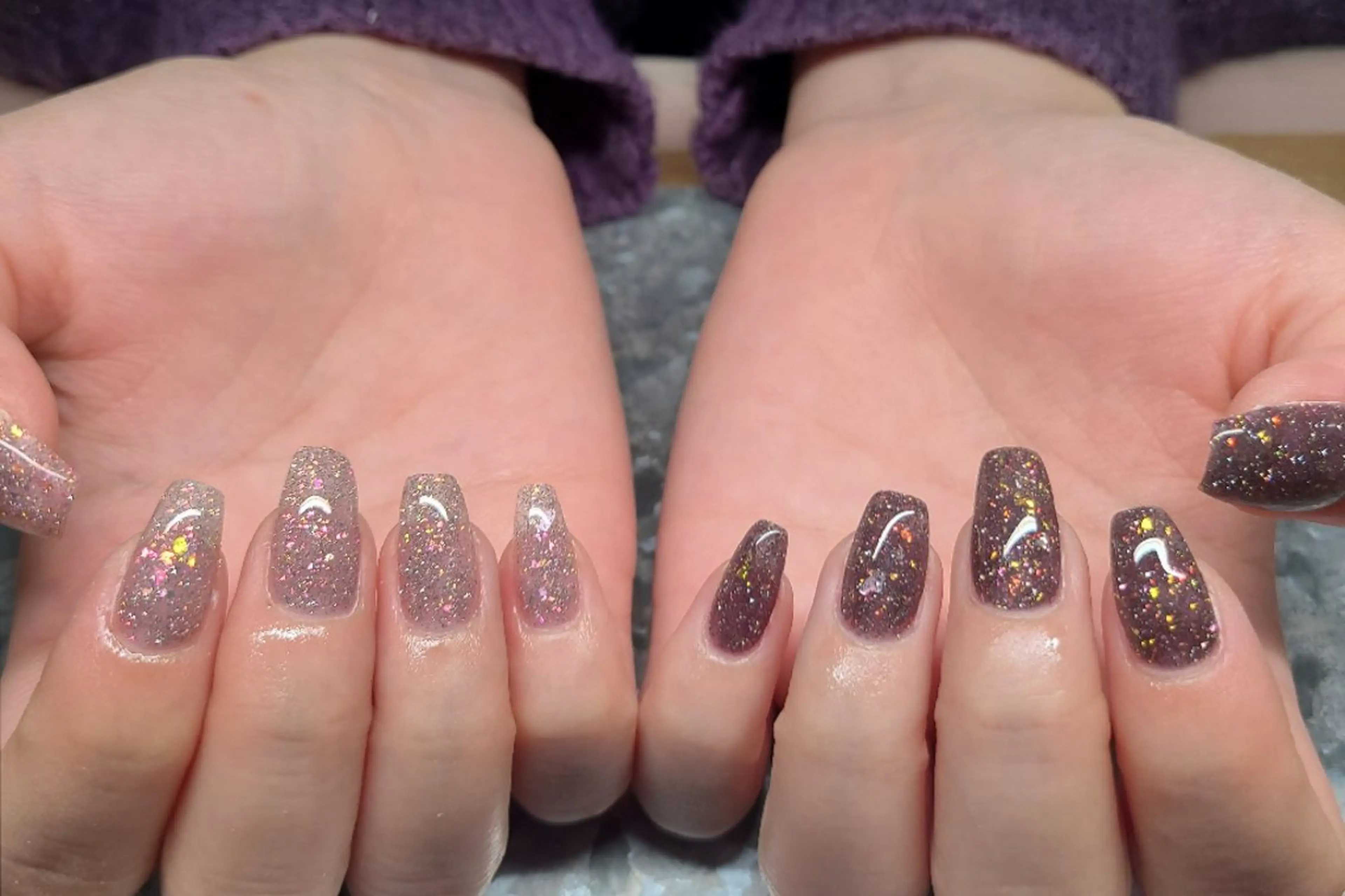 オフあり✨マグネットorフラッシュネイルの写真