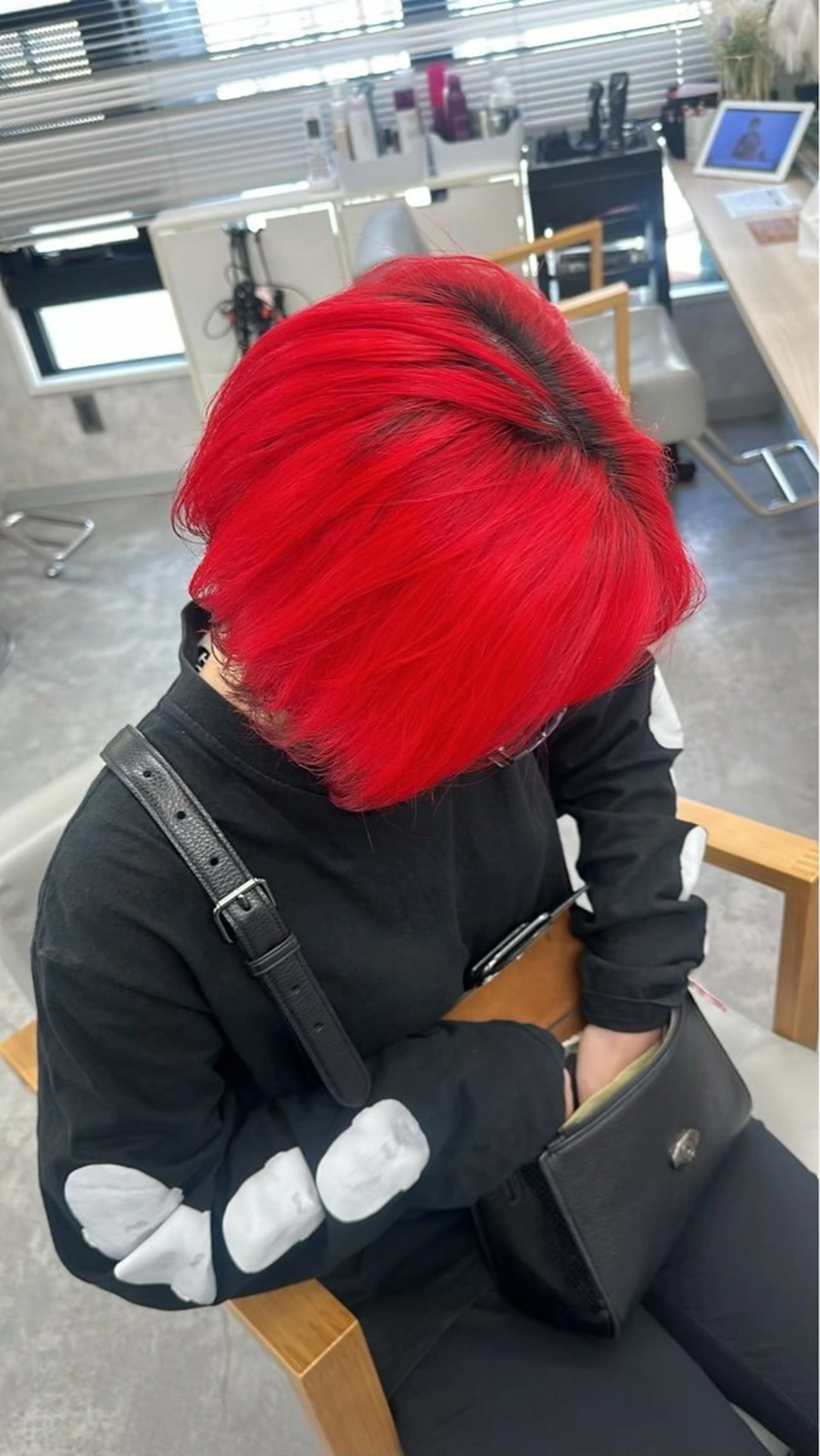 ショート カラー メンズ カット ヘアカラー トリートメント ミルクティー/ピンク カラー/ みう🎀のヘアスタイル