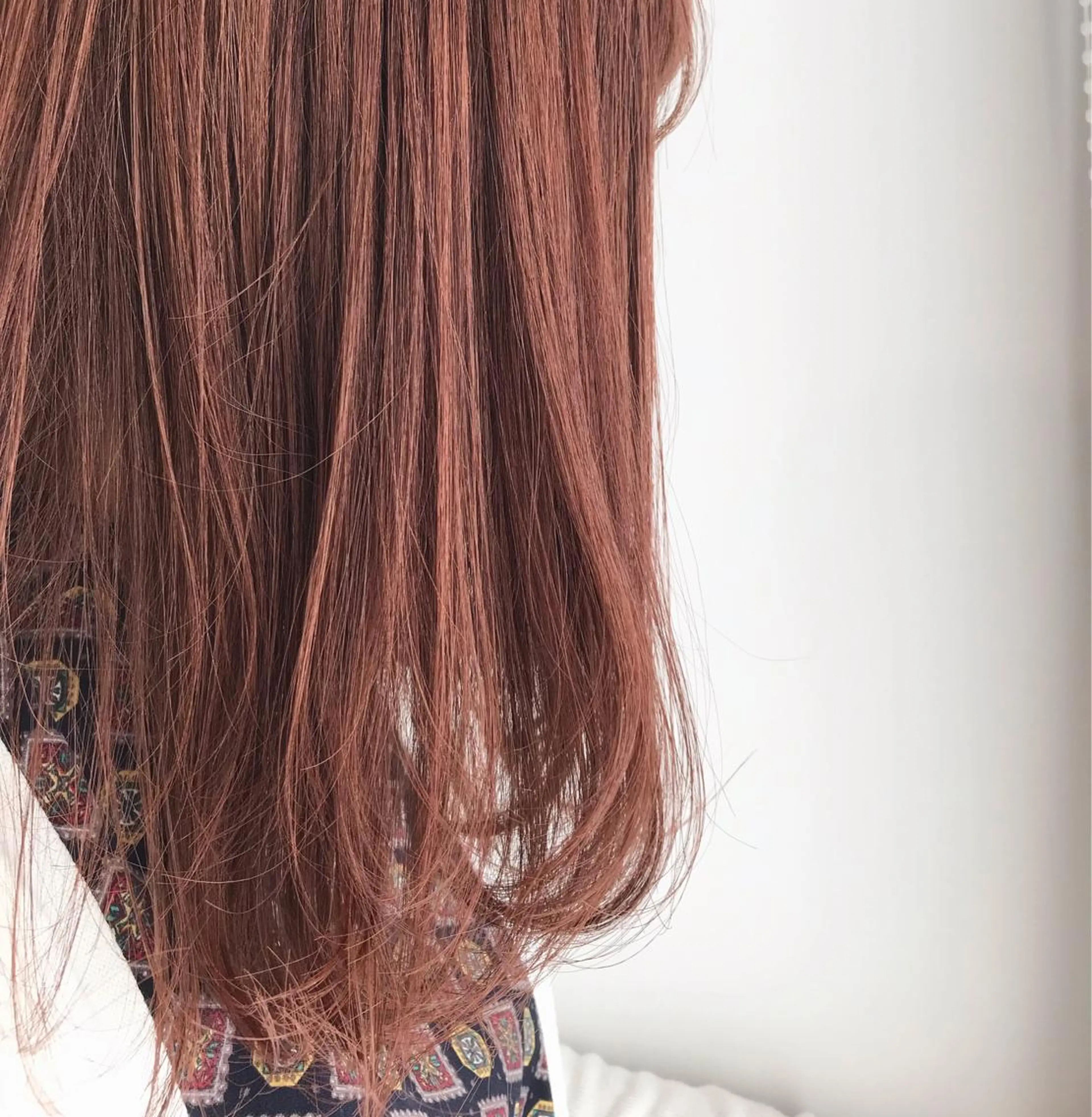 セミロング カラー レイヤー/髪質改善 渡邉【日吉美容室】のヘアスタイル