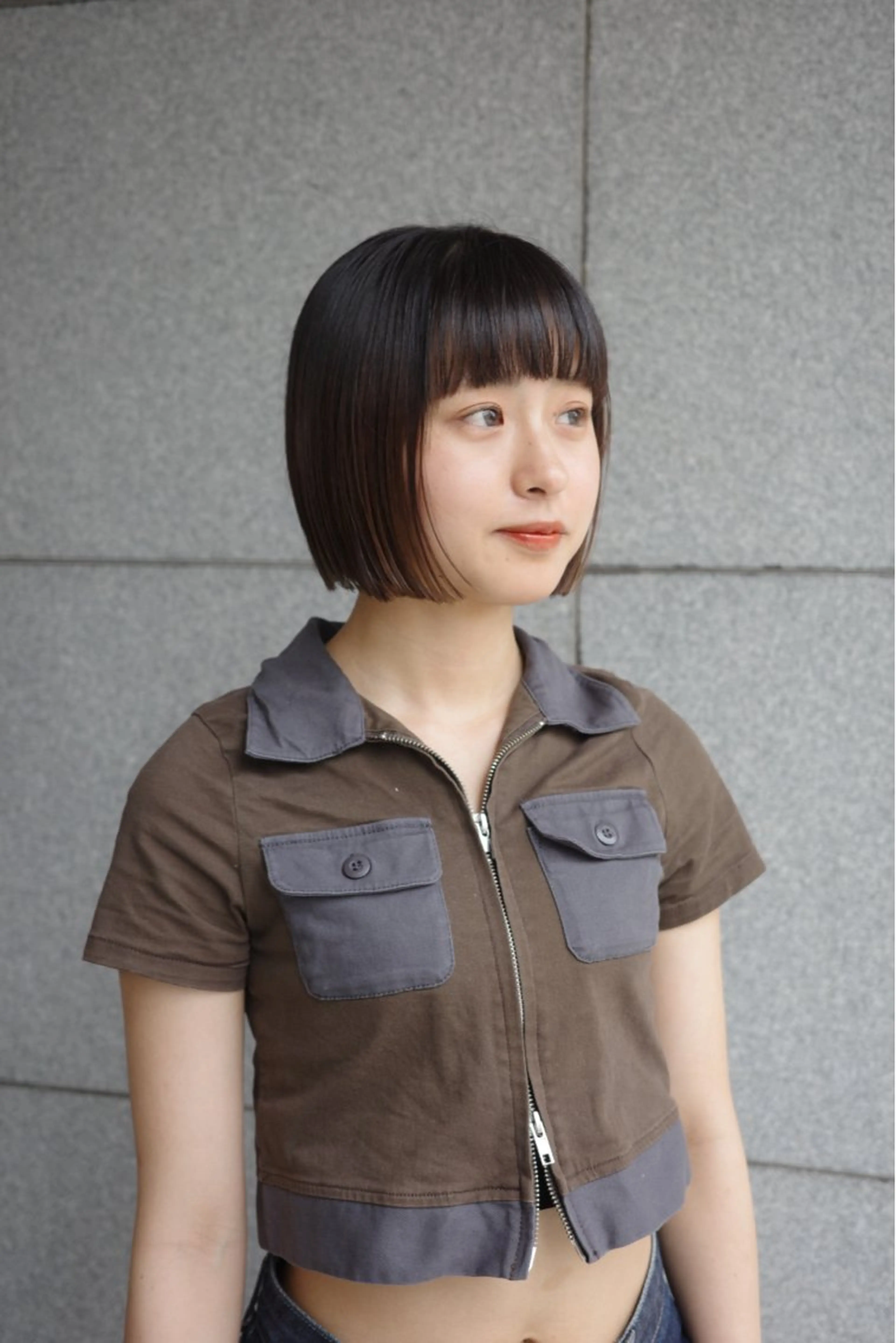 ショート ボブ MAKI渋谷 【カットモデル募集】のヘアスタイル