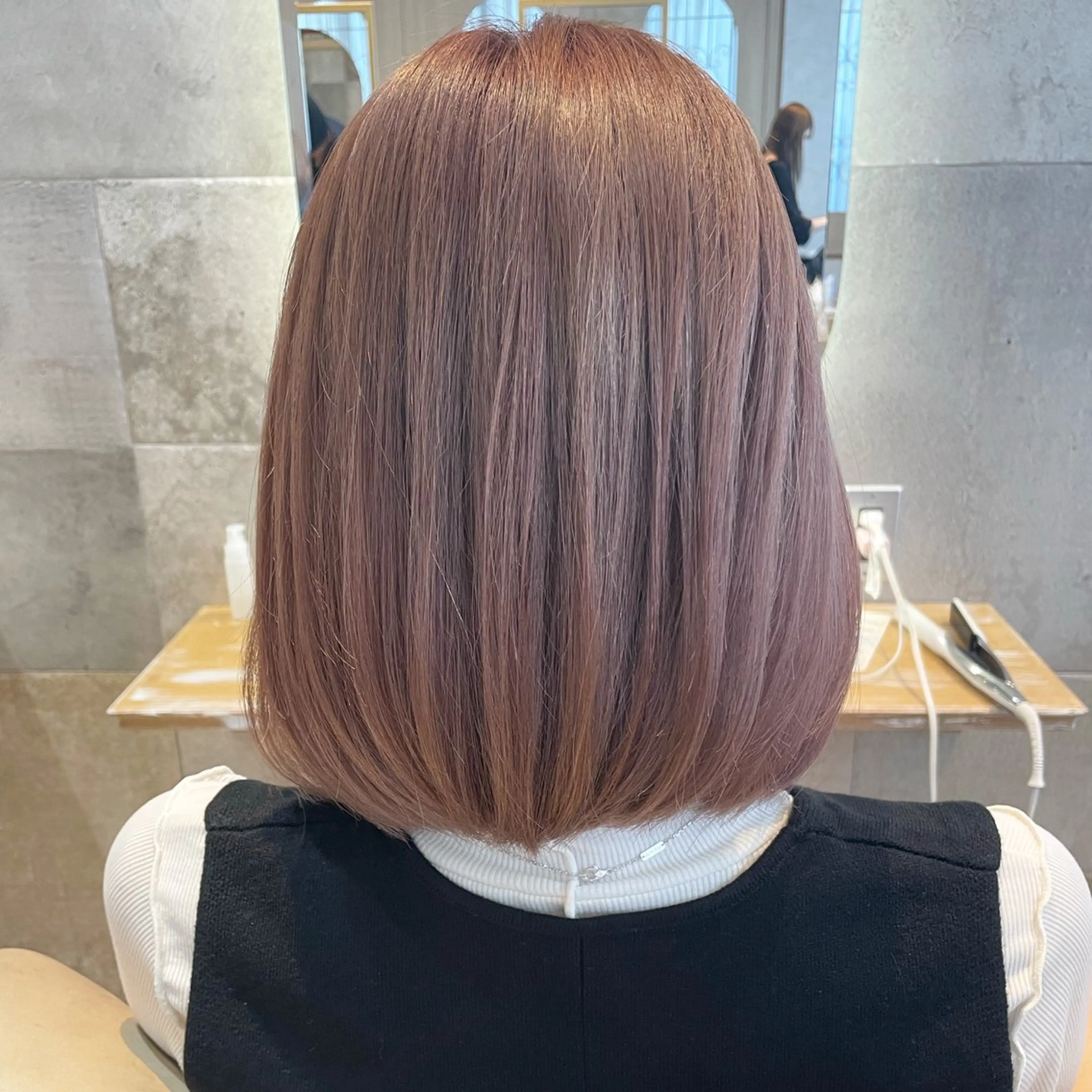 ショート カラー カット ヘアカラー トリートメント 韓国ヘア/髪質改善 /Harunaのヘアスタイル