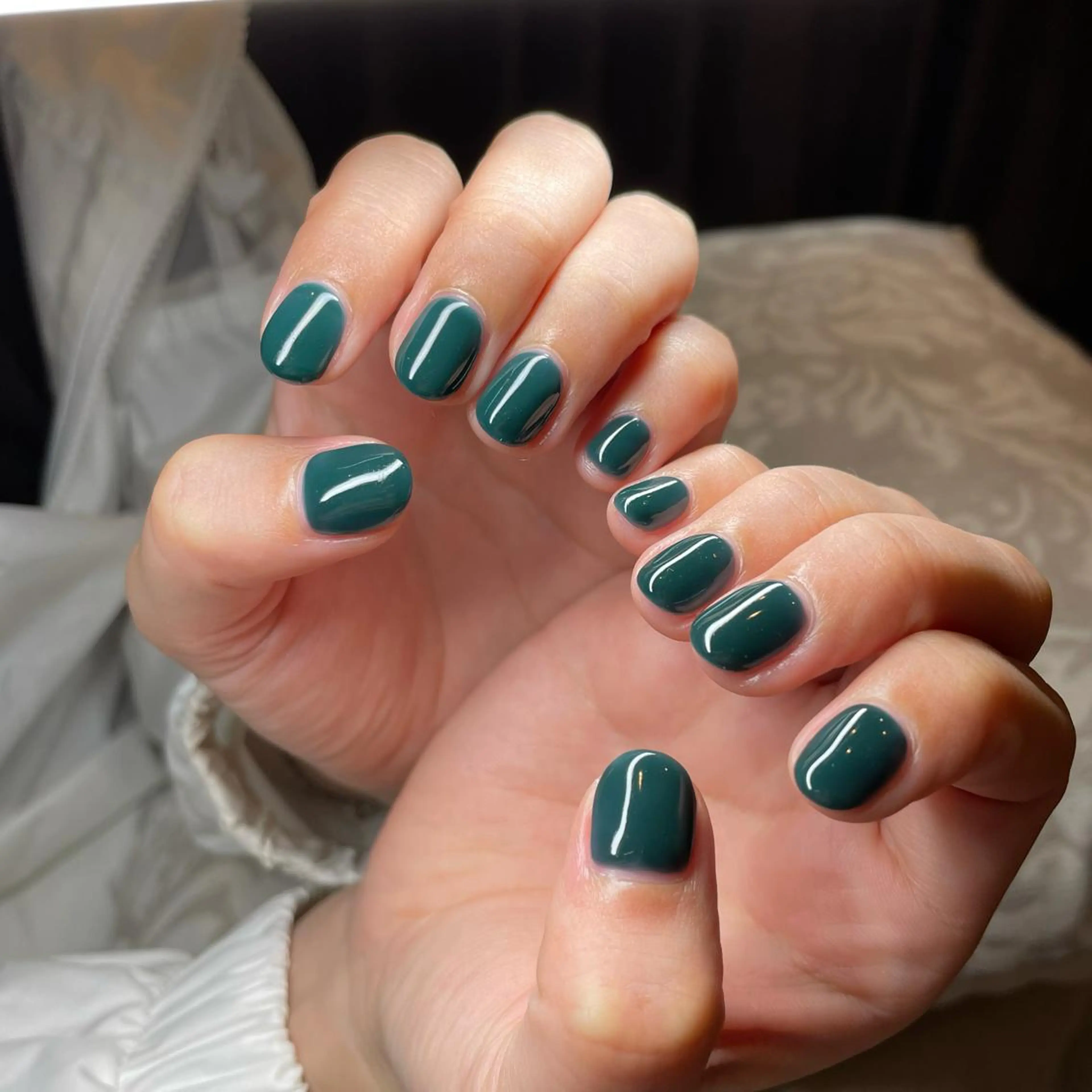 ネイル ワンカラーネイル ささき れいなのネイルデザイン