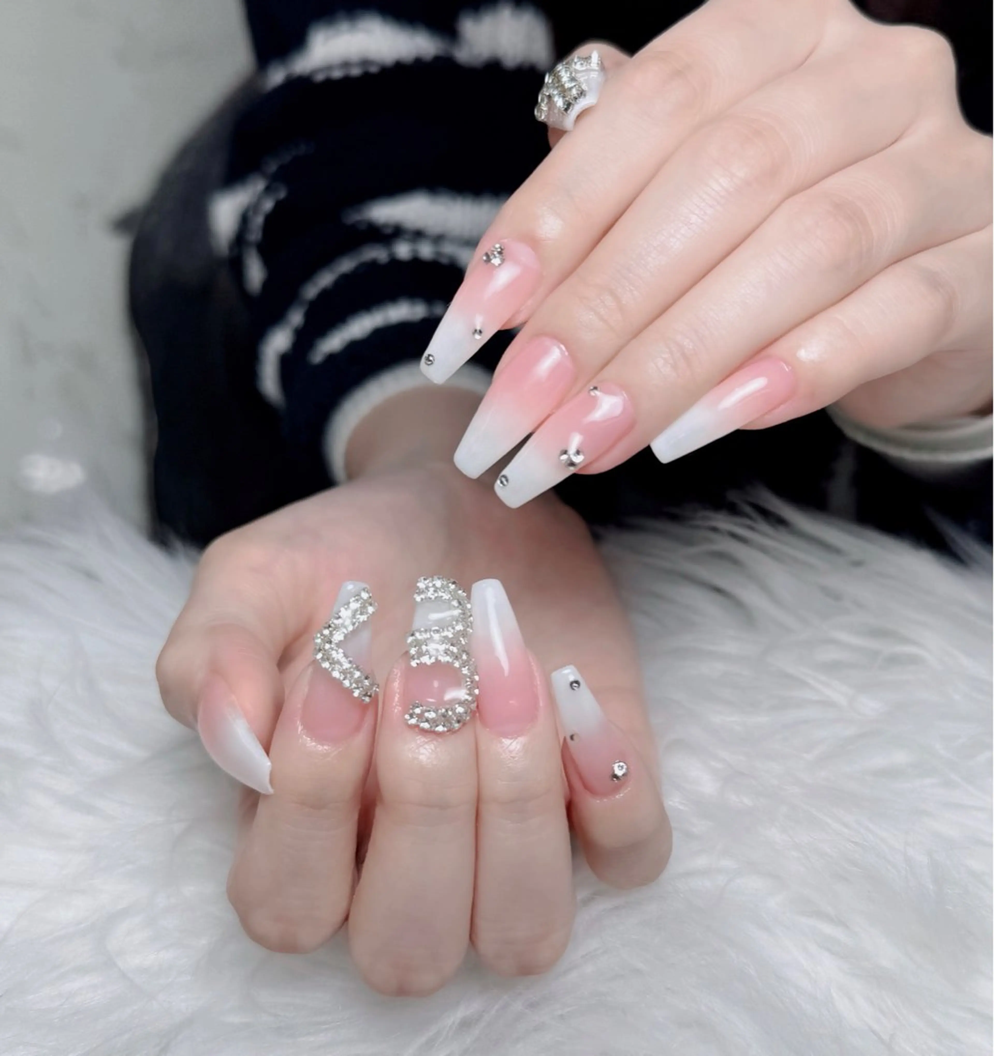 ネイル アートネイル フレンチネイル ジェルネイル 韓国ネイル マグネットネイル ハンドネイル Lenie Nailsのネイルデザイン