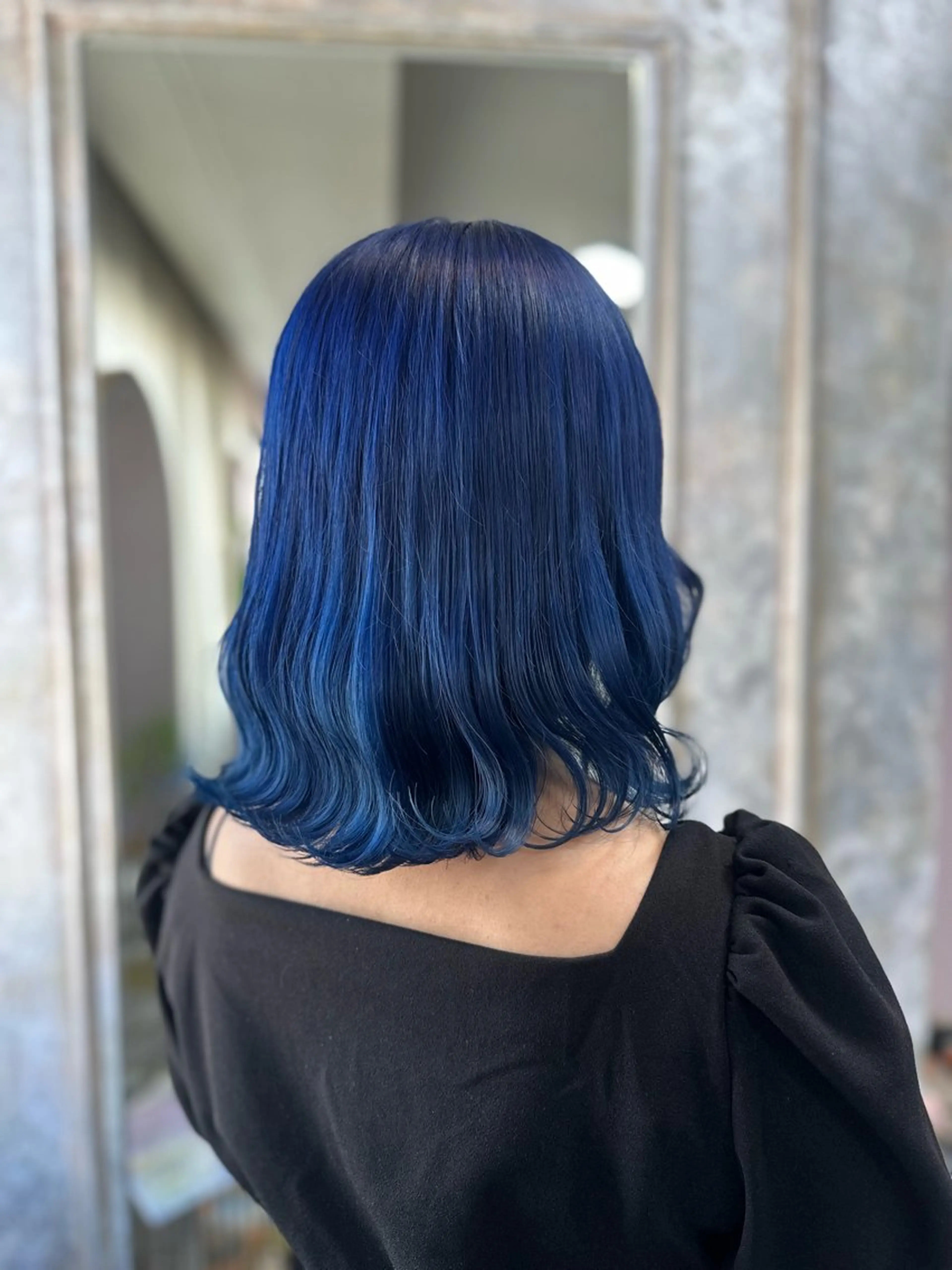 ミディアム ガルボヘアー心斎橋店所属・心斎橋/髪型整形美容 師/カット/カラーのヘアスタイル