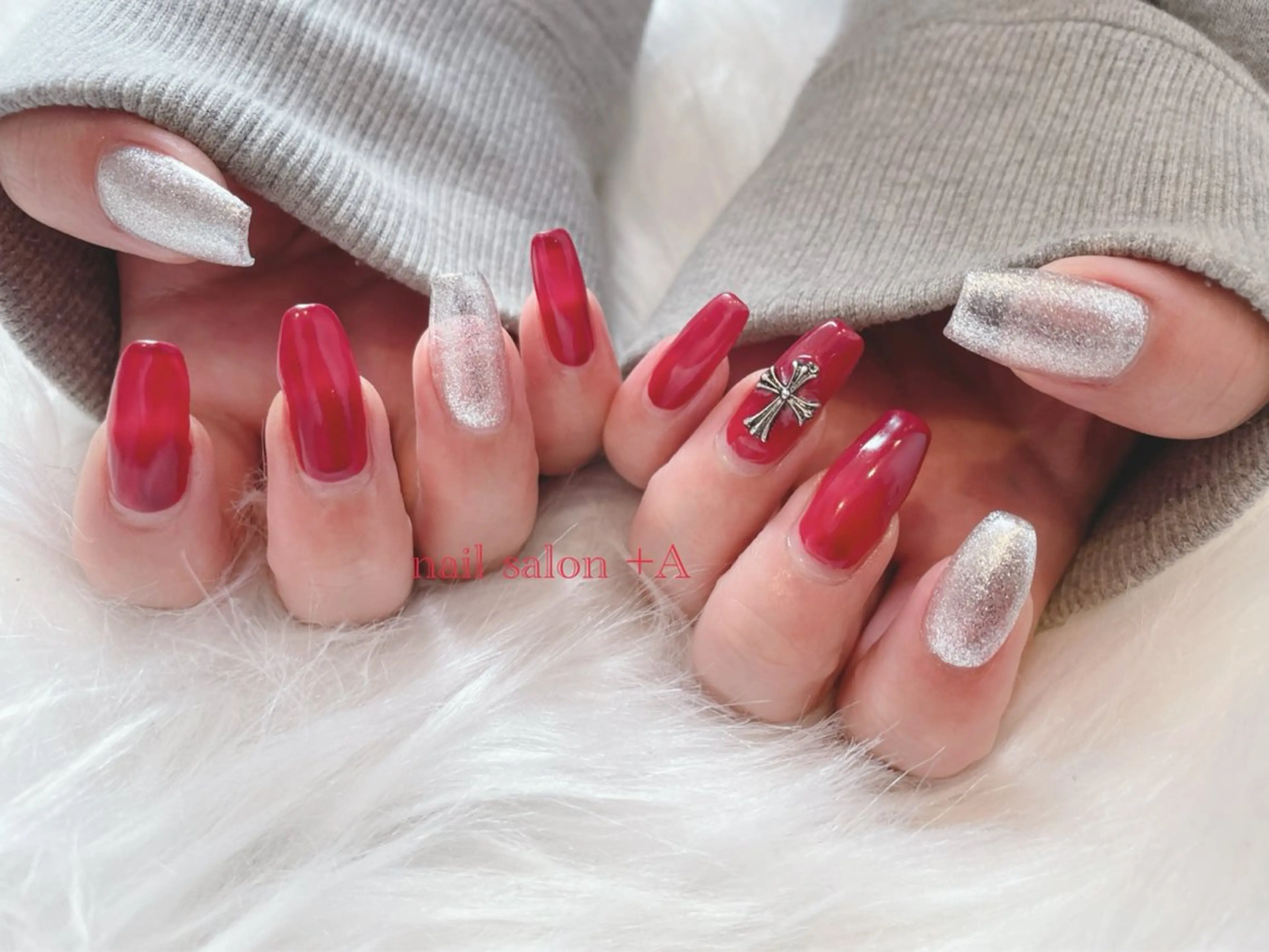 ロング ハンドネイル nail salon +A所属・Nail Salon +Aのネイルデザイン