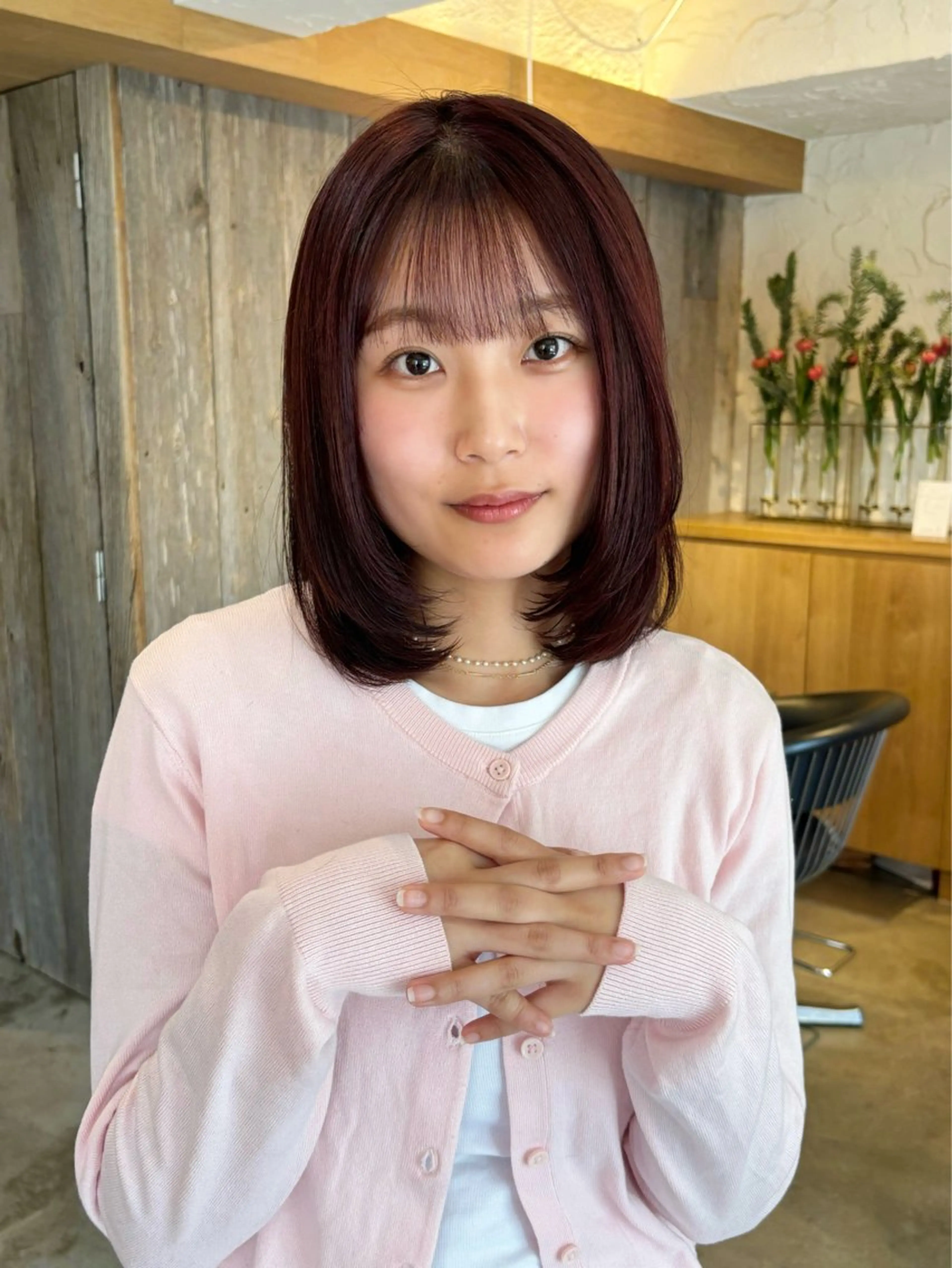 ミディアム dulce oro所属・円山/ブリーチ/暖色 Kiriのヘアスタイル