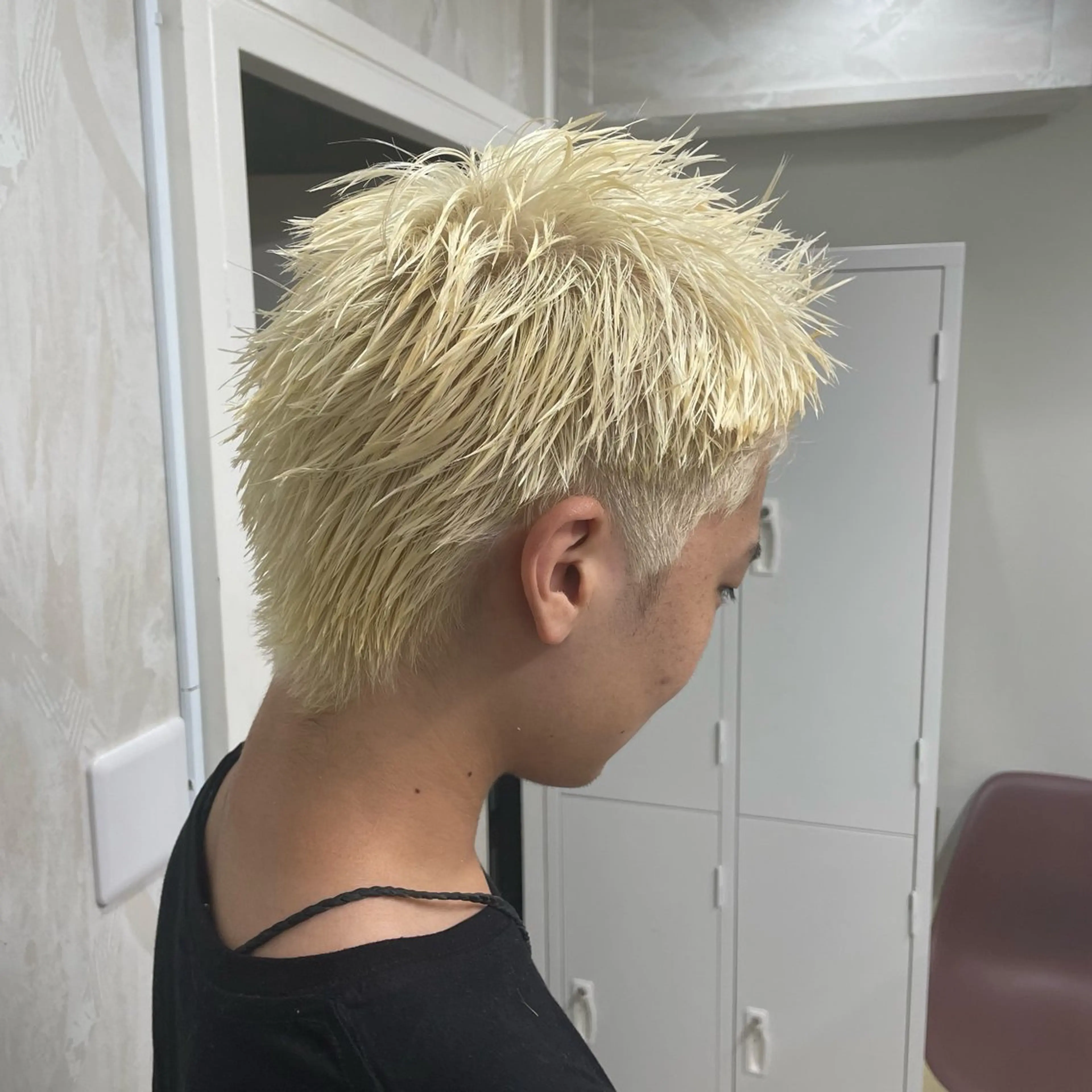 ショート ショートヘア ヘアカラー トリートメント 🌟ハイトーン/ボブ /RYOJU🌟のヘアスタイル