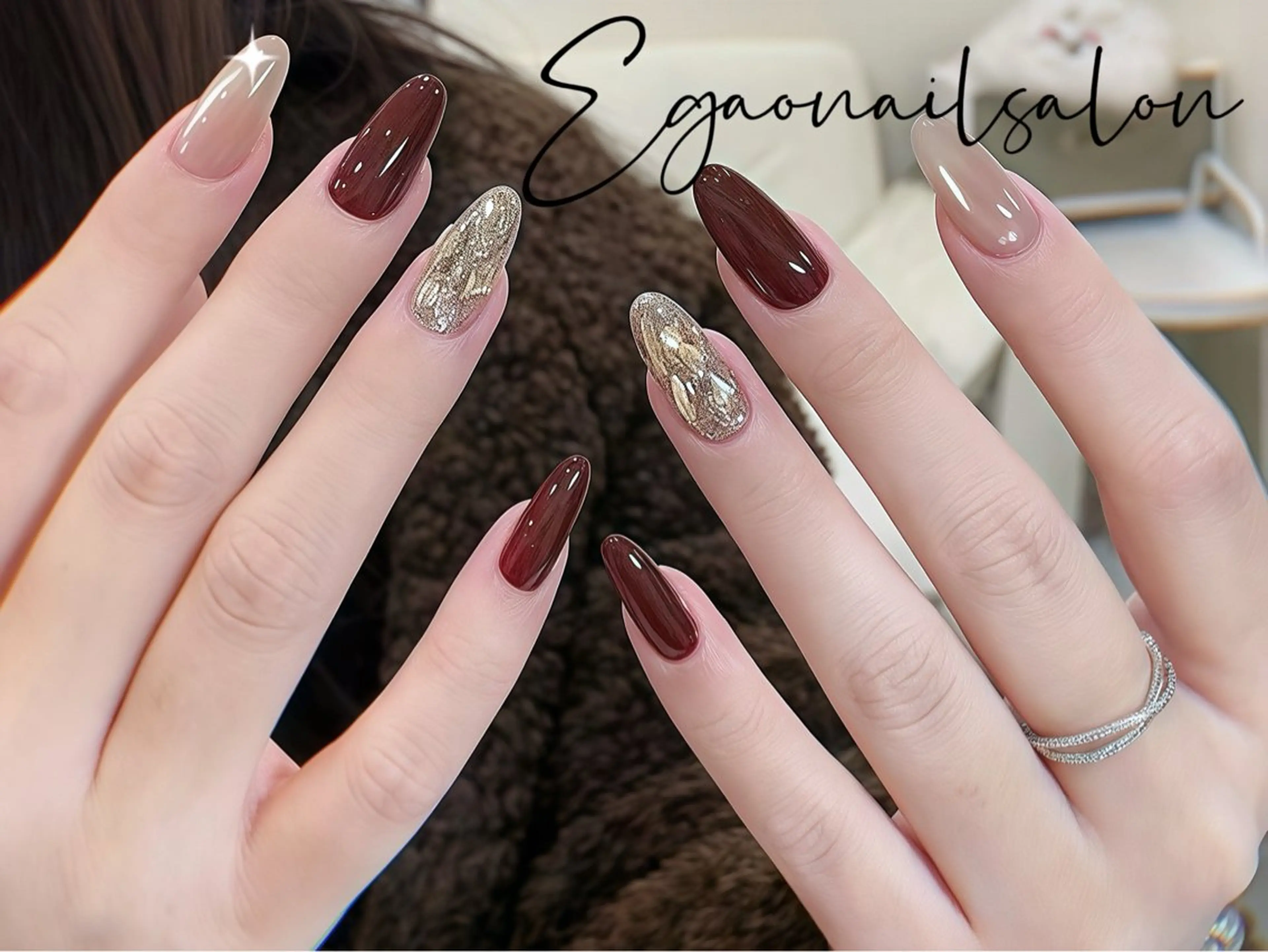 ネイル アートネイル フットネイル フレンチネイル ジェルネイル グラデーション Egao Nail Salonのネイルデザイン