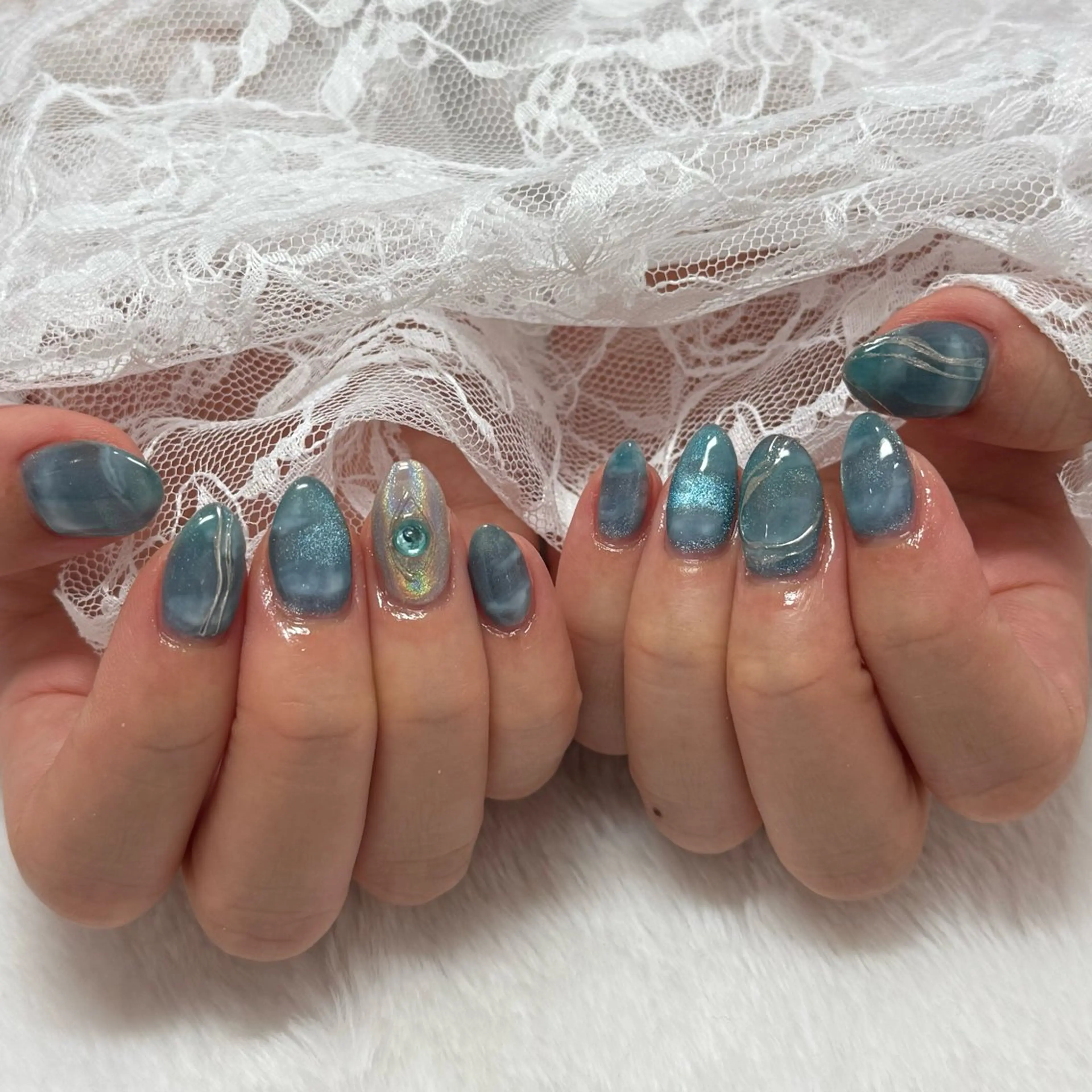 ネイル ハンドネイル Bianca 銀座 Hinanoのネイルデザイン