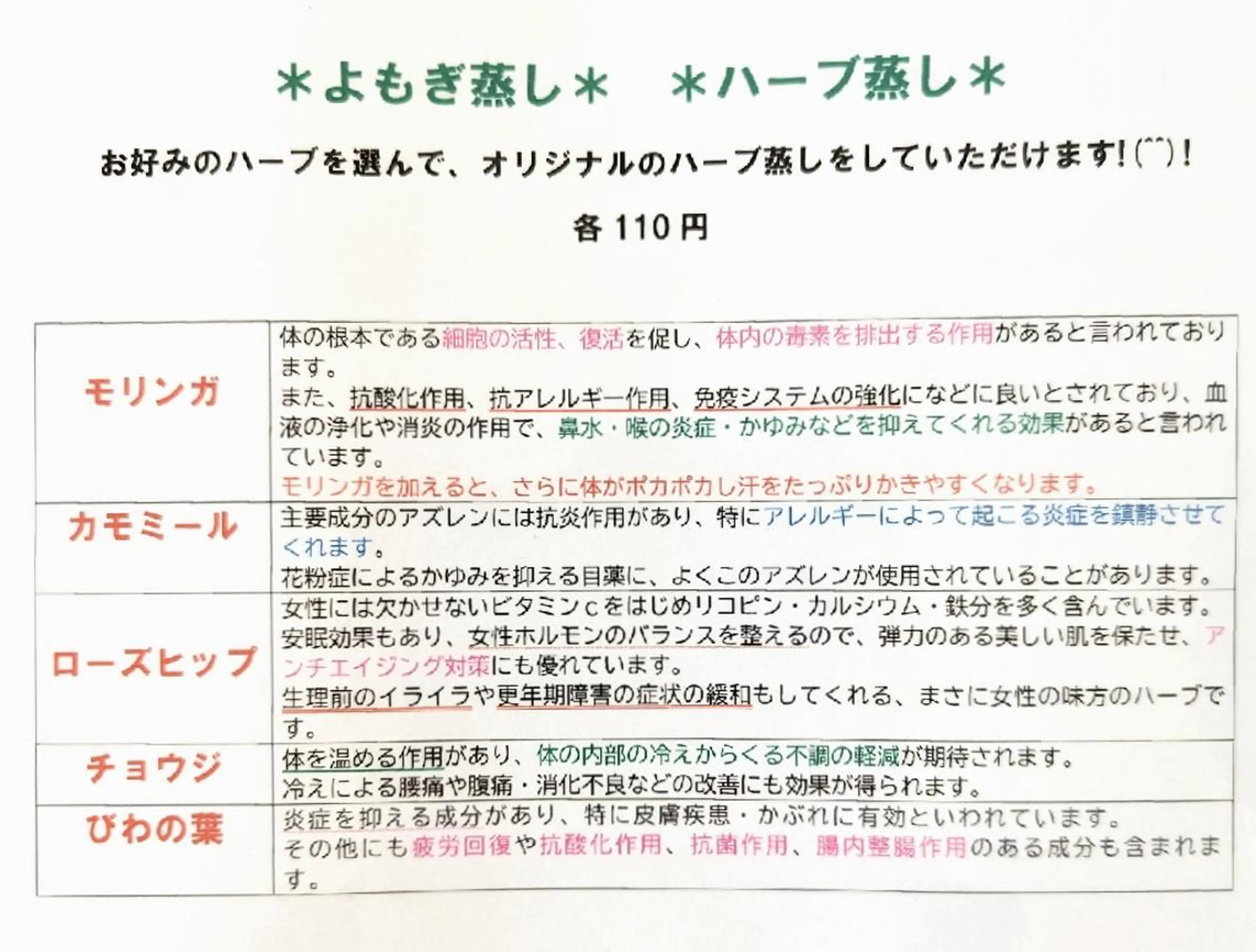 サポート鍼灸整骨院所属・サポート 鍼灸整骨院のエステ・リラクイメージ