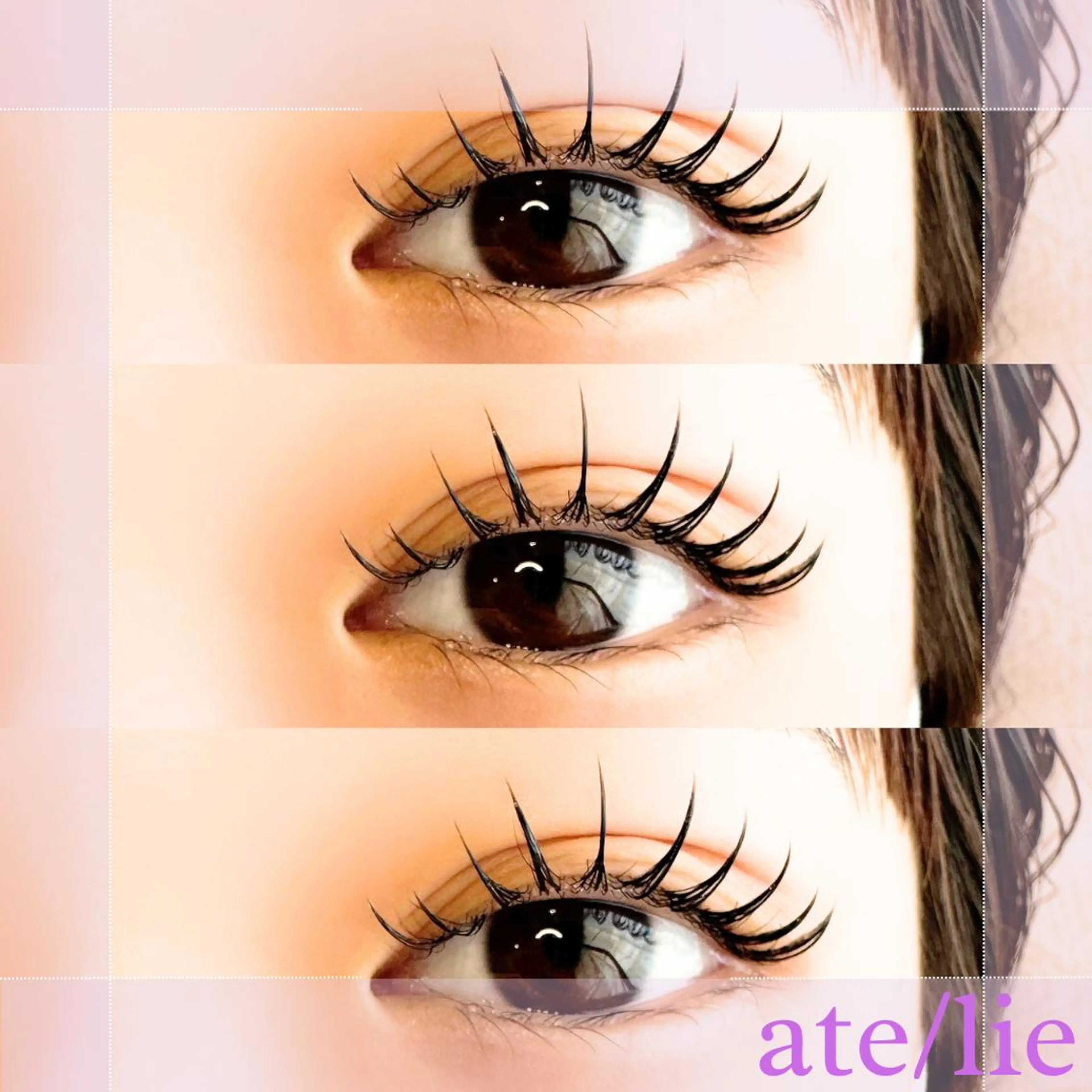 マツエク・マツパ マツエク ate/lie アテリアのマツエク・マツパデザイン