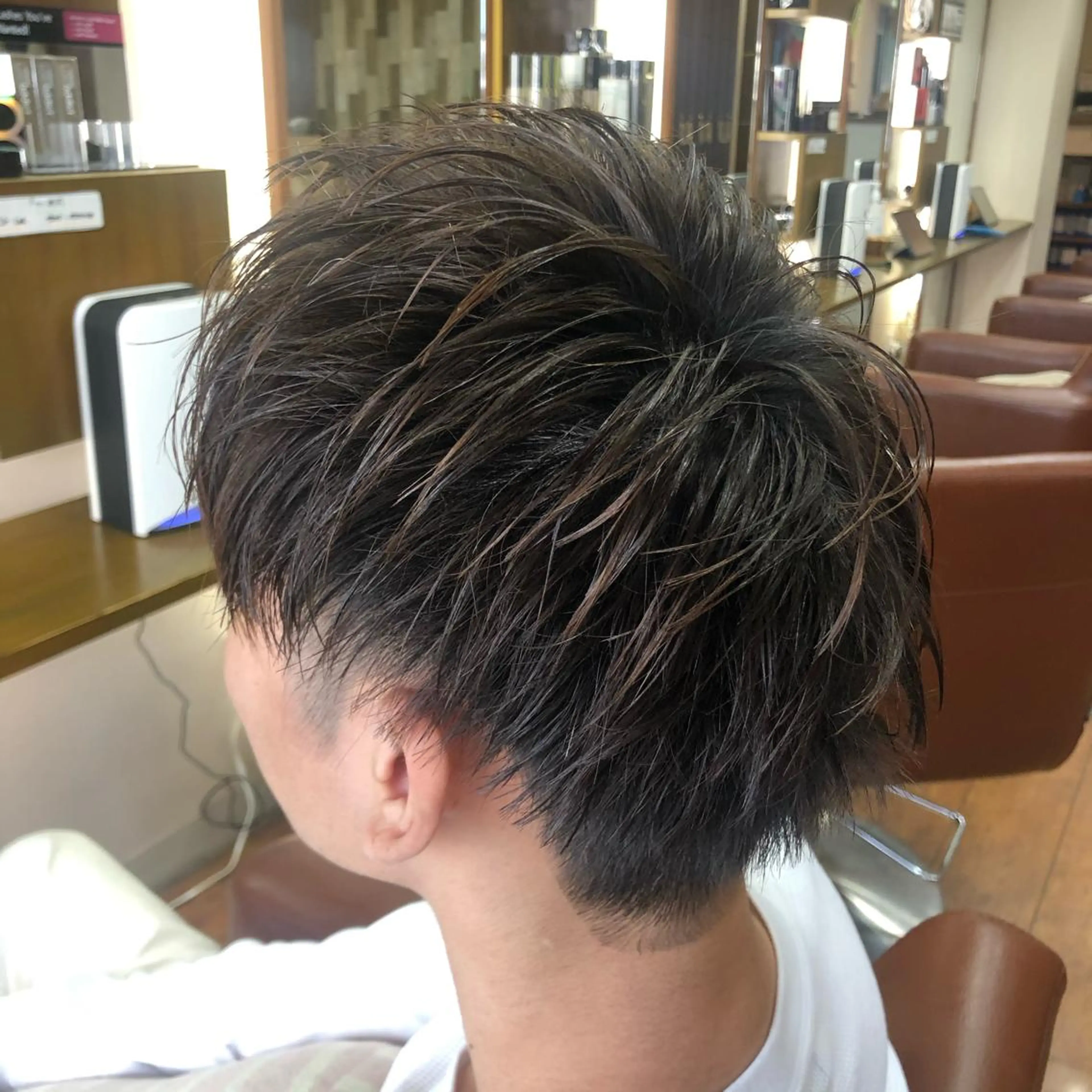ショート メンズ 平賀 誠也のヘアスタイル