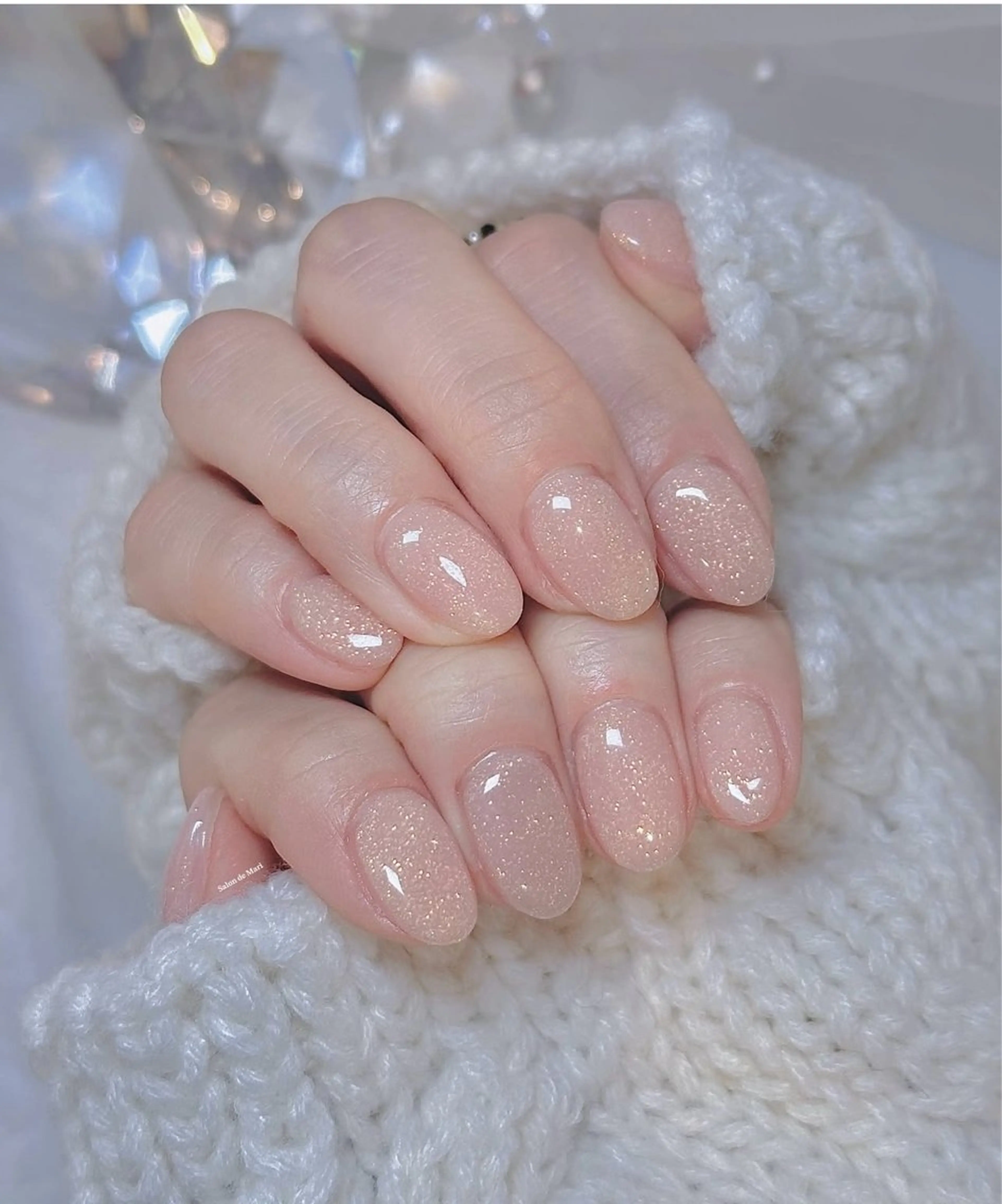 ネイル マグネットネイル ハンドネイル sora ❄️のネイルデザイン