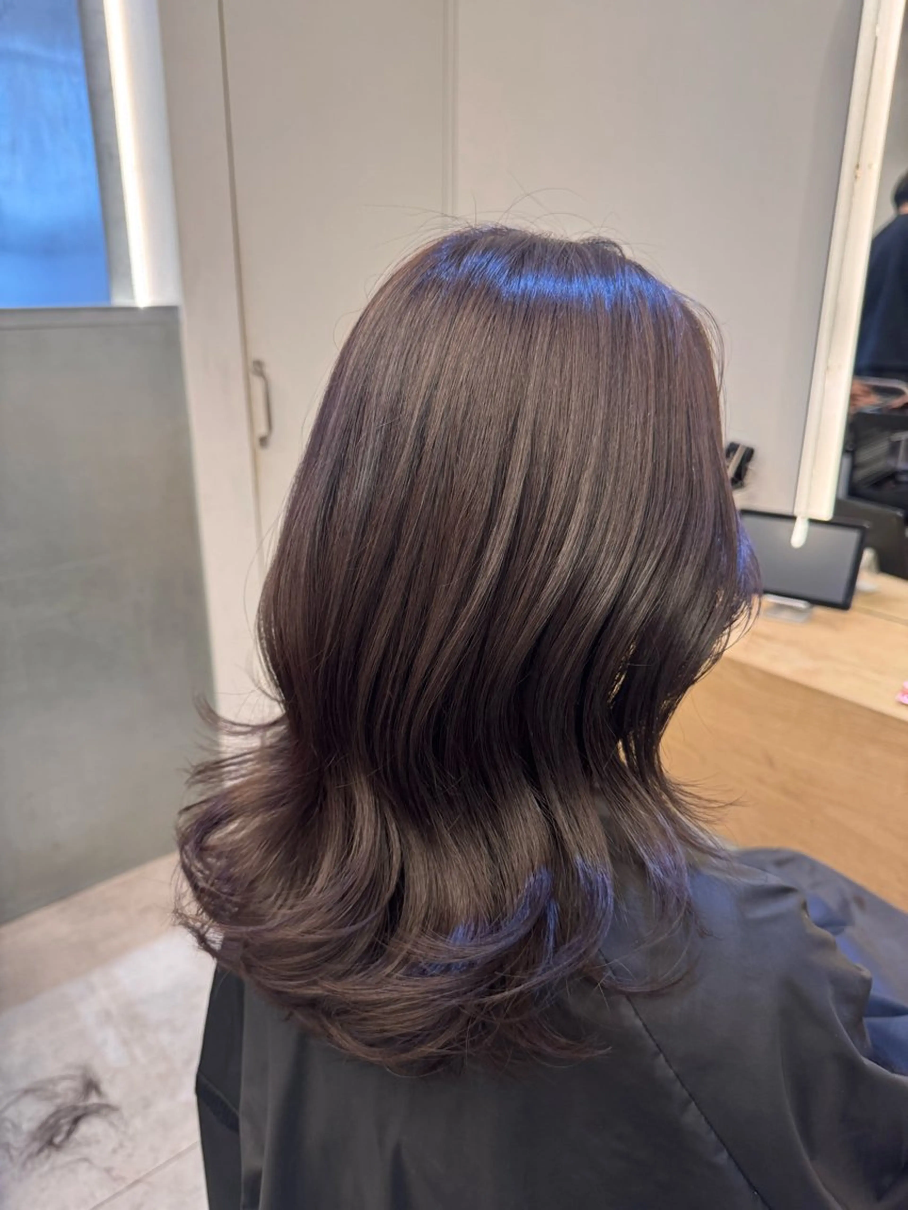 セミロング カット ヘアカラー トリートメント ♡可愛い艶髪特化♡ 艶髪先生のヘアスタイル