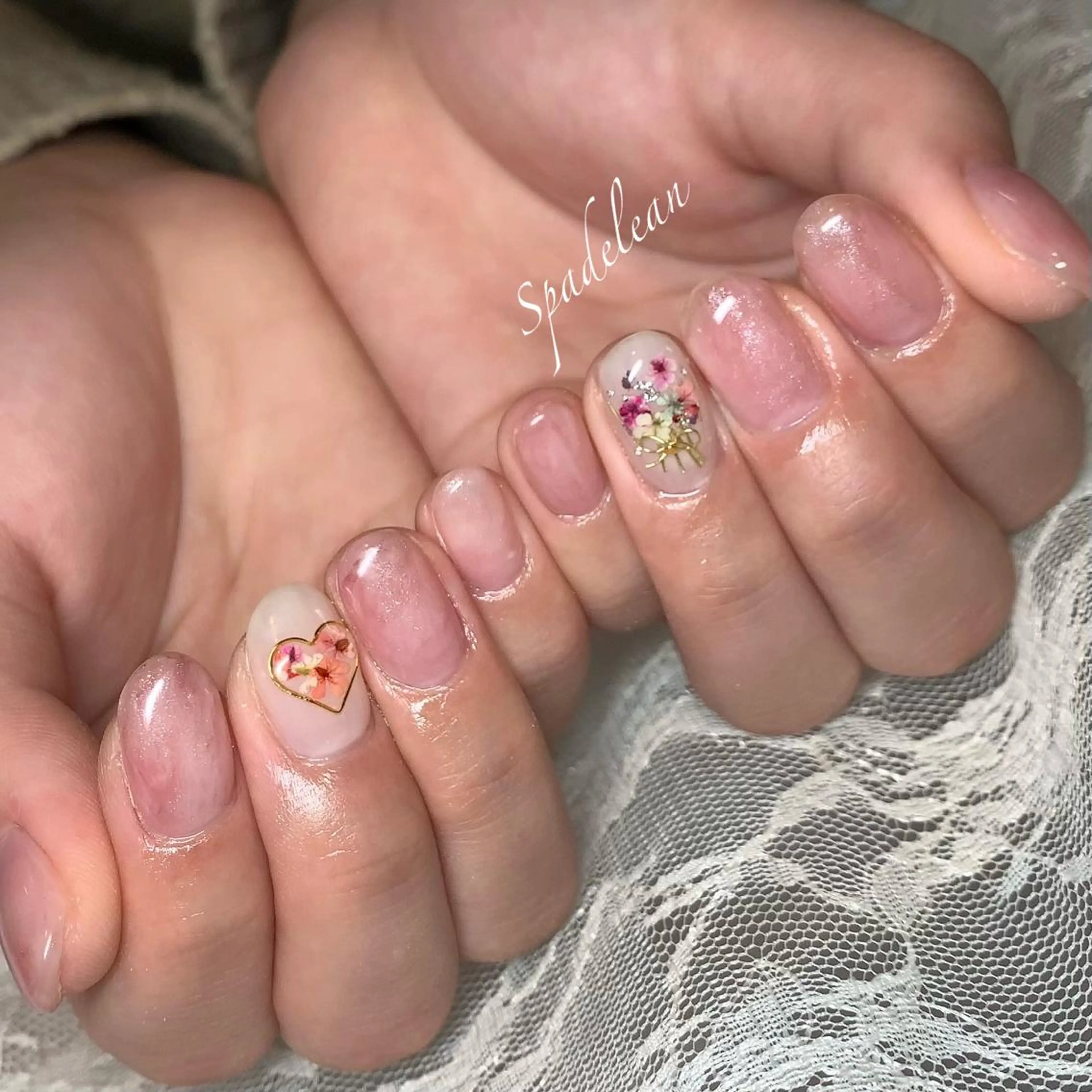 ネイル 大理石ネイル(マーブル) K. Misakiのネイルデザイン