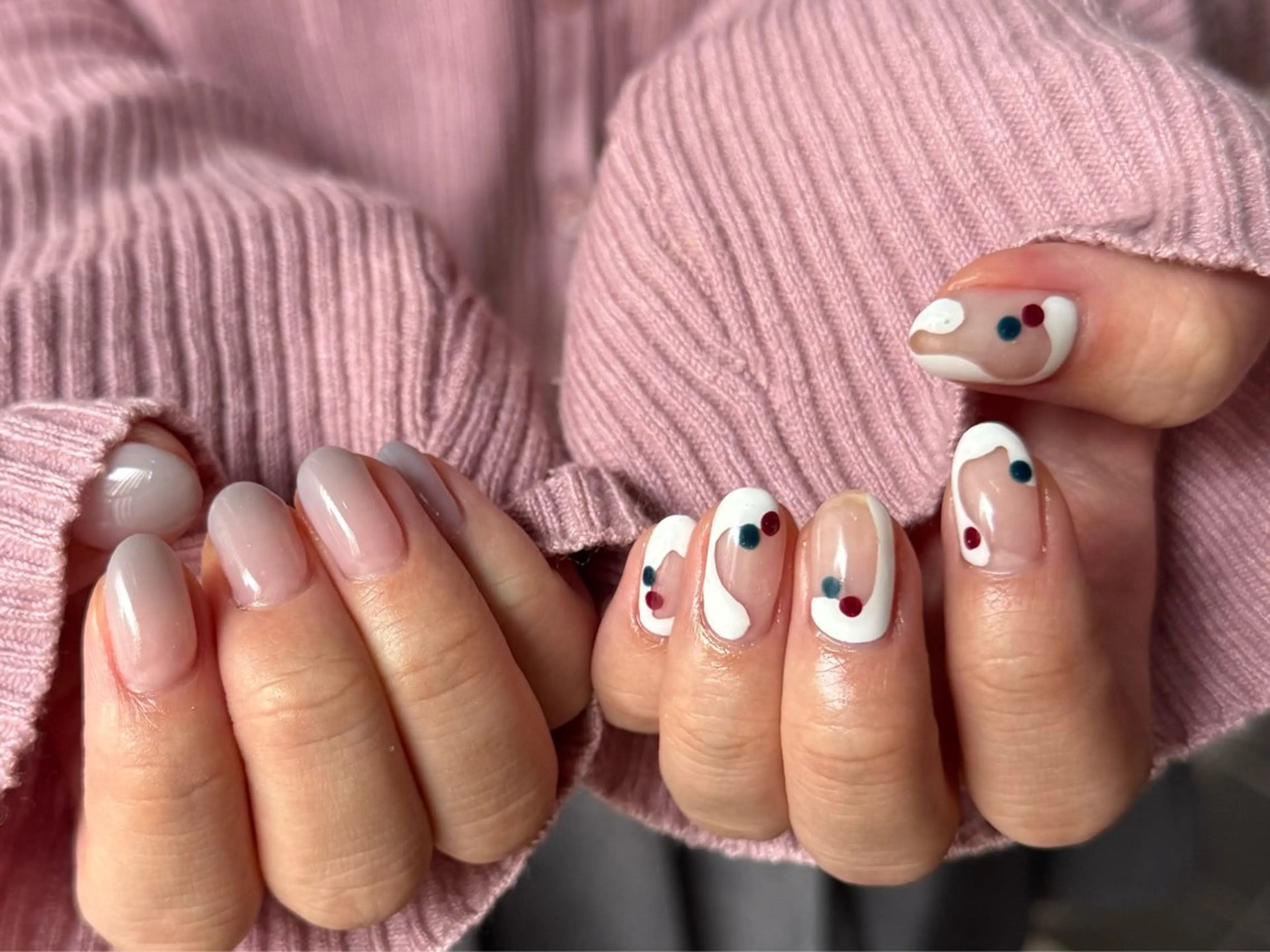 ミディアム 小川 柚香のネイルデザイン