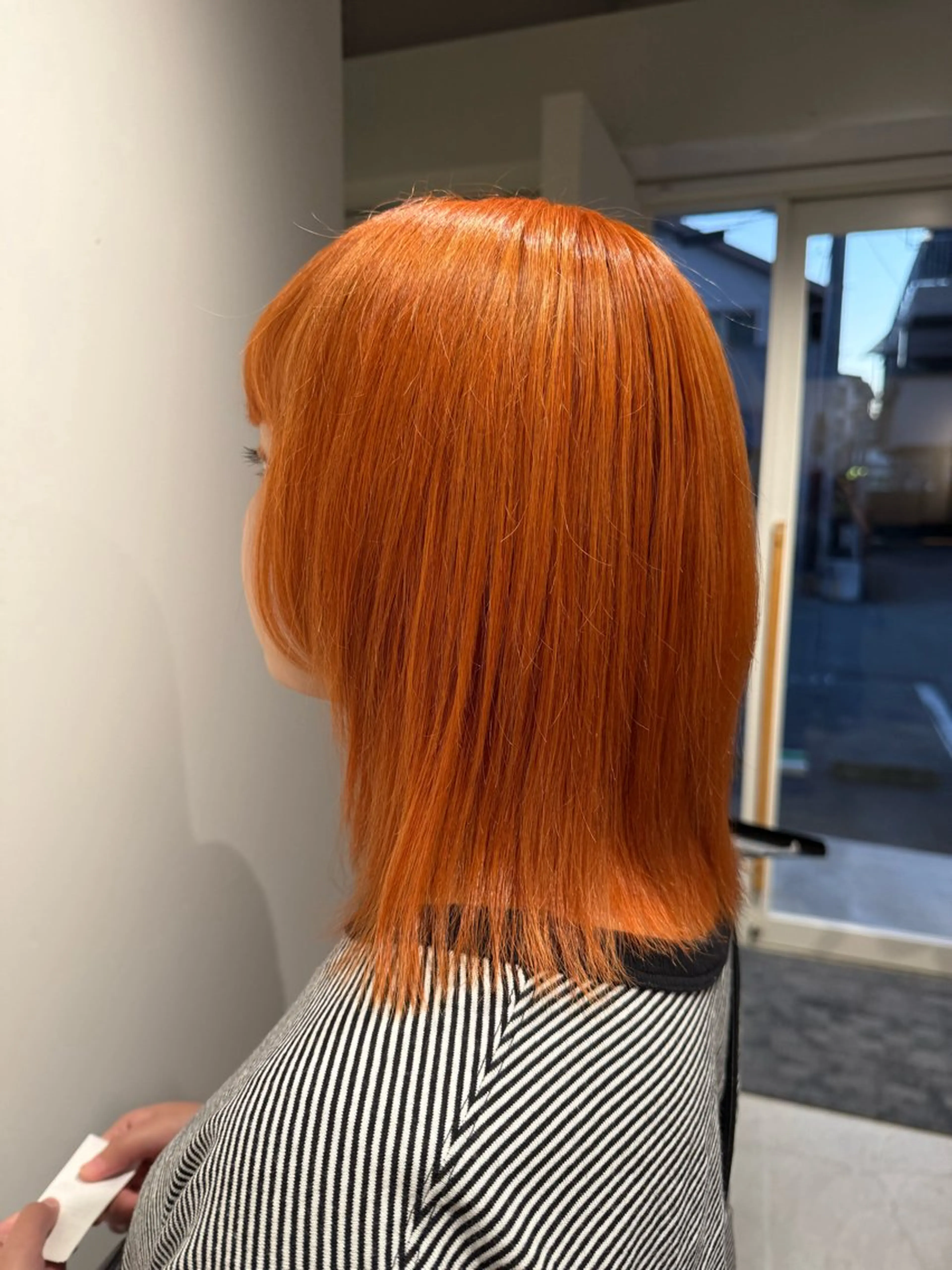 セミロング ヘアカラー トリートメント 井手上 陽菜のヘアスタイル