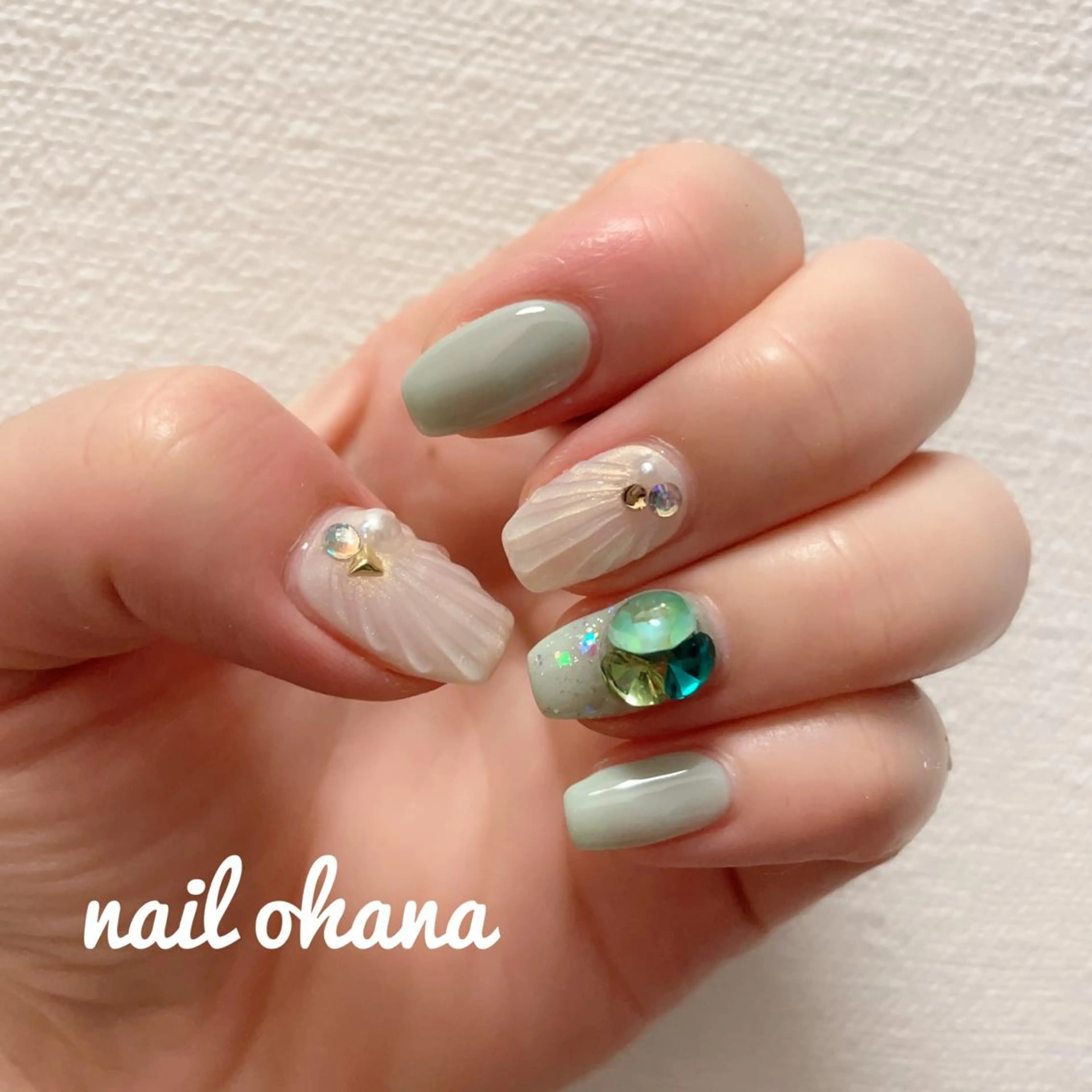 ネイル ハンドネイル 那覇🏝️台湾人 ネイリストSHIUのネイルデザイン
