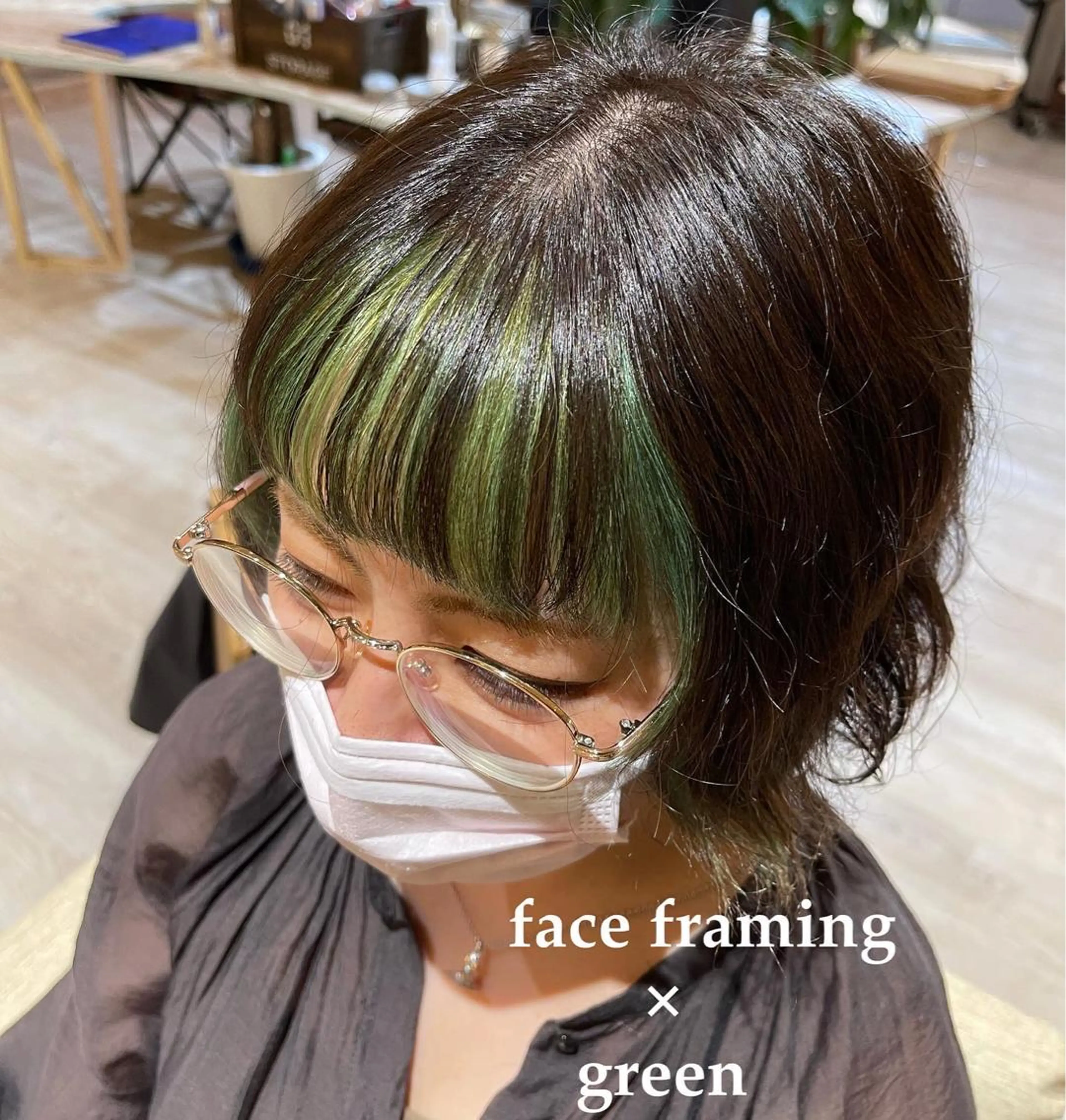 ショート ミストバング atelier L.I.B.Co 【アトリエ リブコ】所属・前川 和也のヘアスタイル