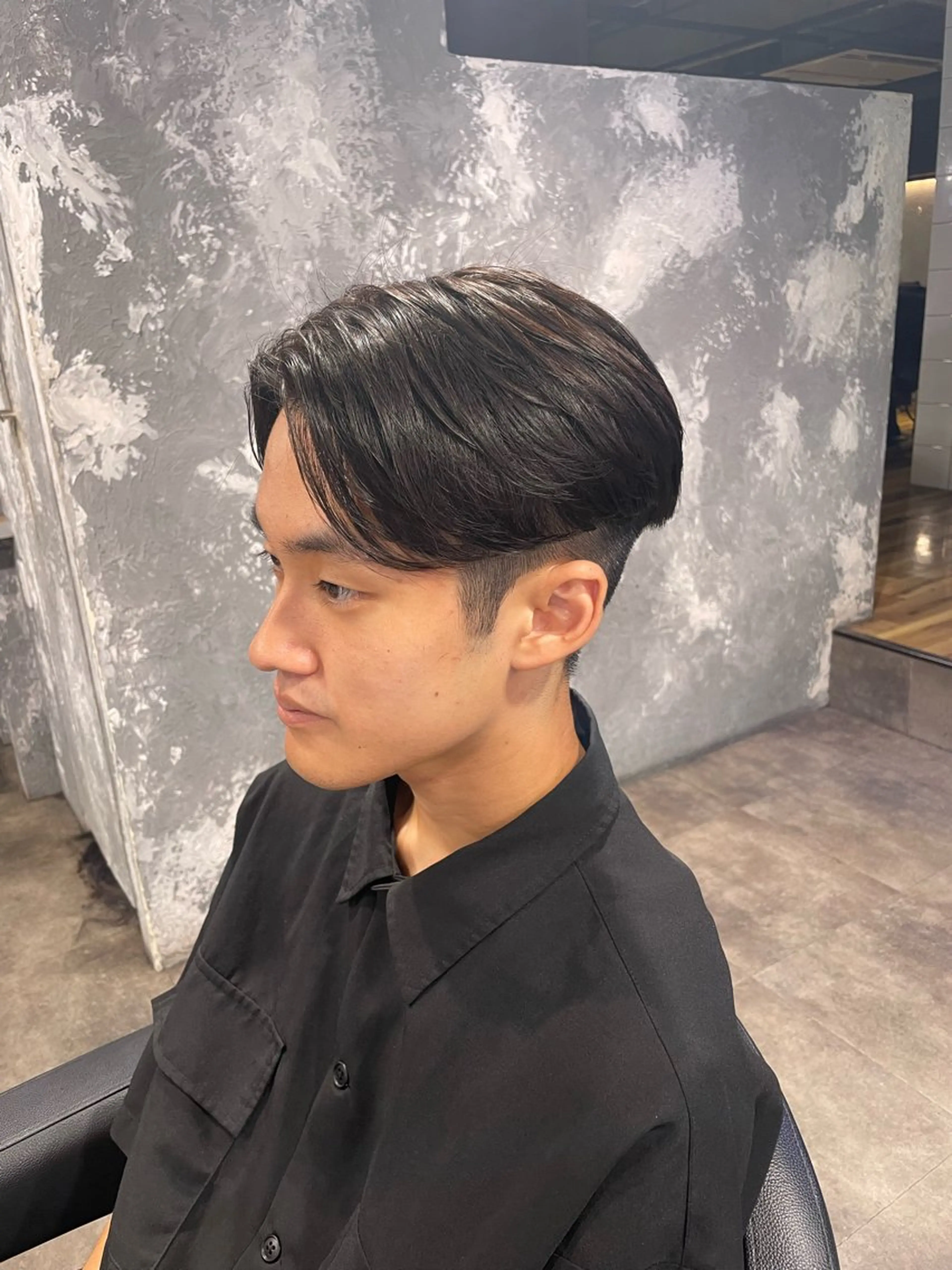 メンズ カット 縮毛矯正 トリートメント 艶髪/透明感🪽 DISCO🪽のヘアスタイル