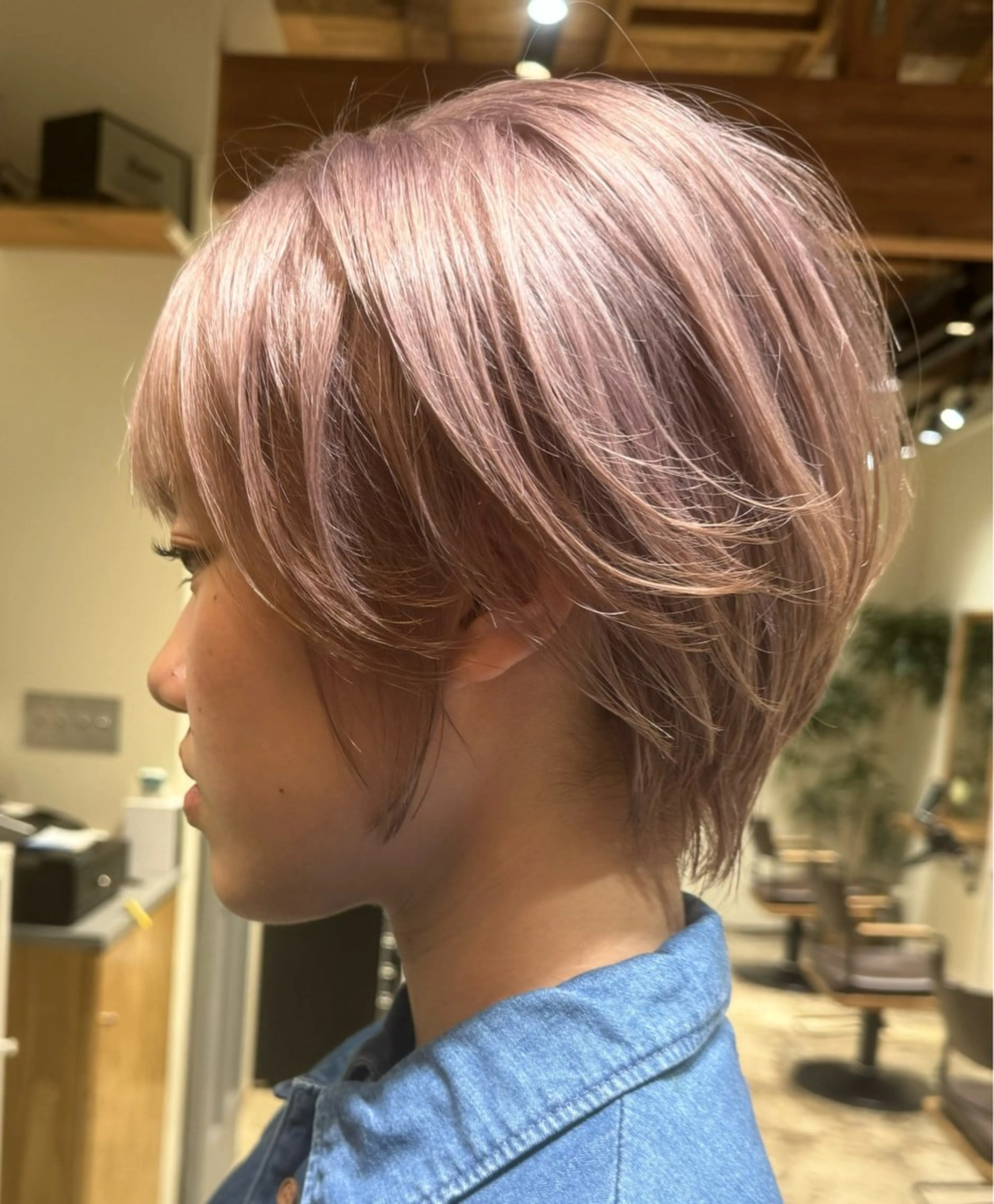 ショート カラー 園田 将士のヘアスタイル