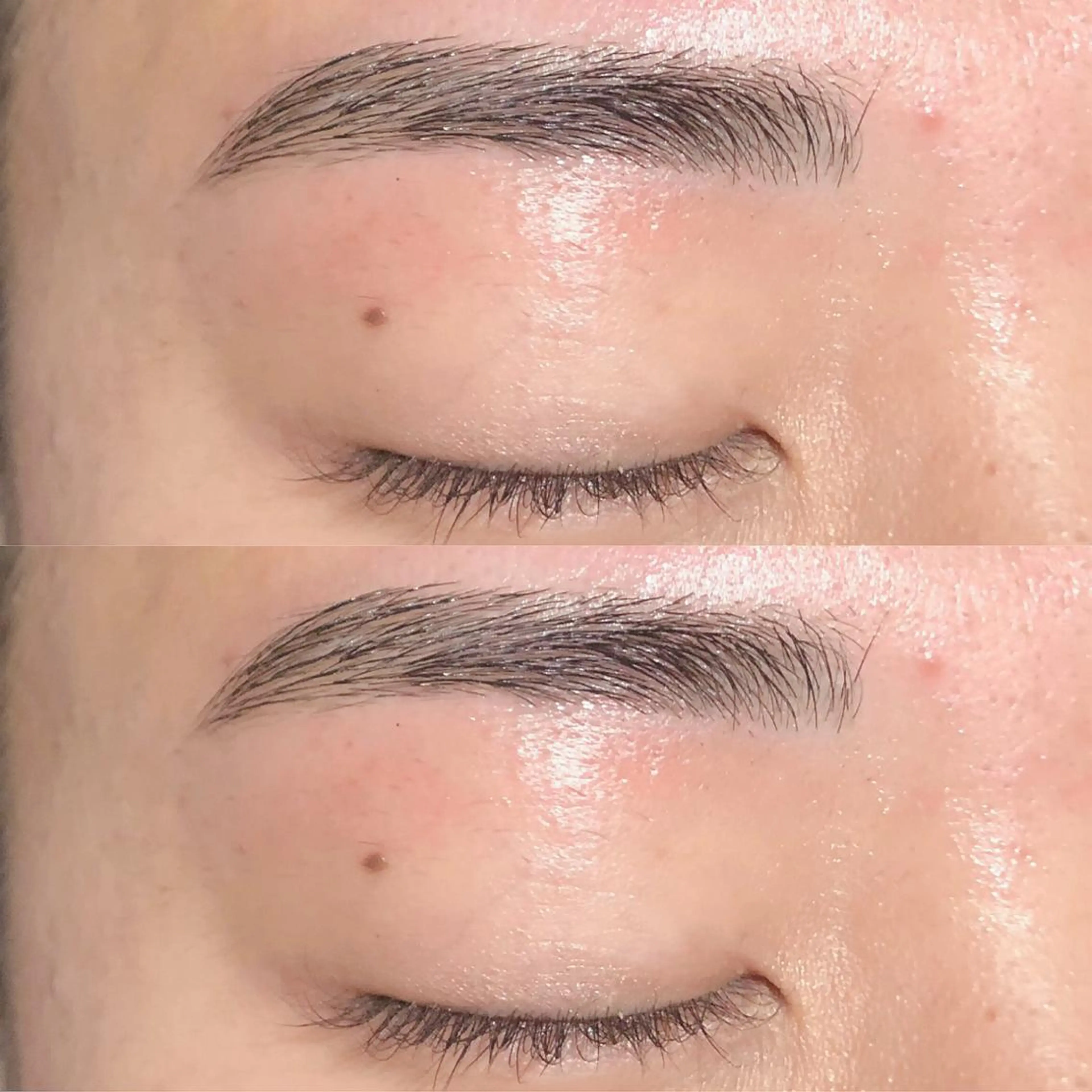 アイブロウ 眉毛ワックス脱毛 ワックス脱毛 GALN 🎀 yumi パリエクのマツエク・マツパデザイン