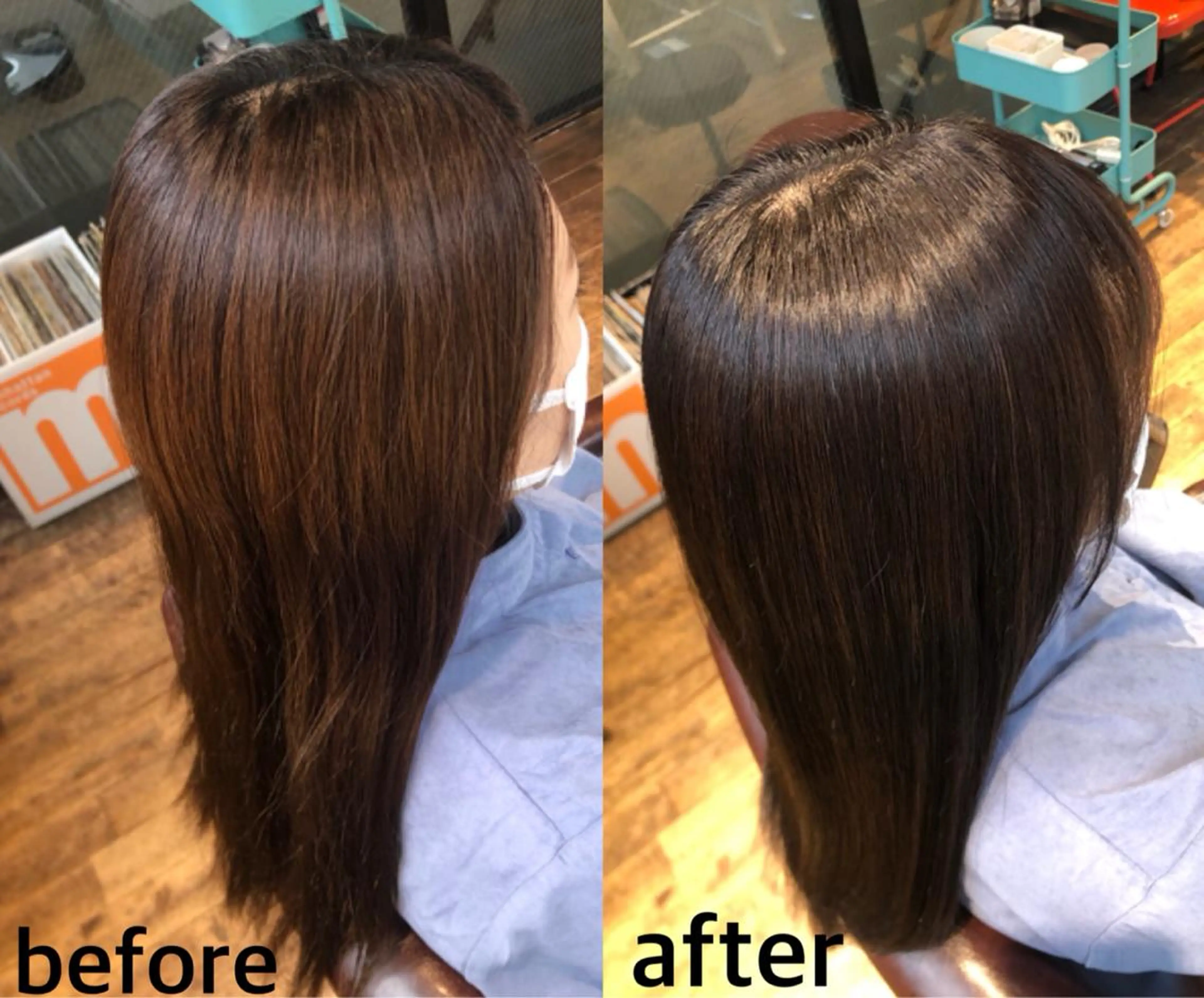 ロング ヘアカラー 縮毛矯正 トリートメント ⭐️Neo⭐️ 1/30〜産休⭐️のヘアスタイル