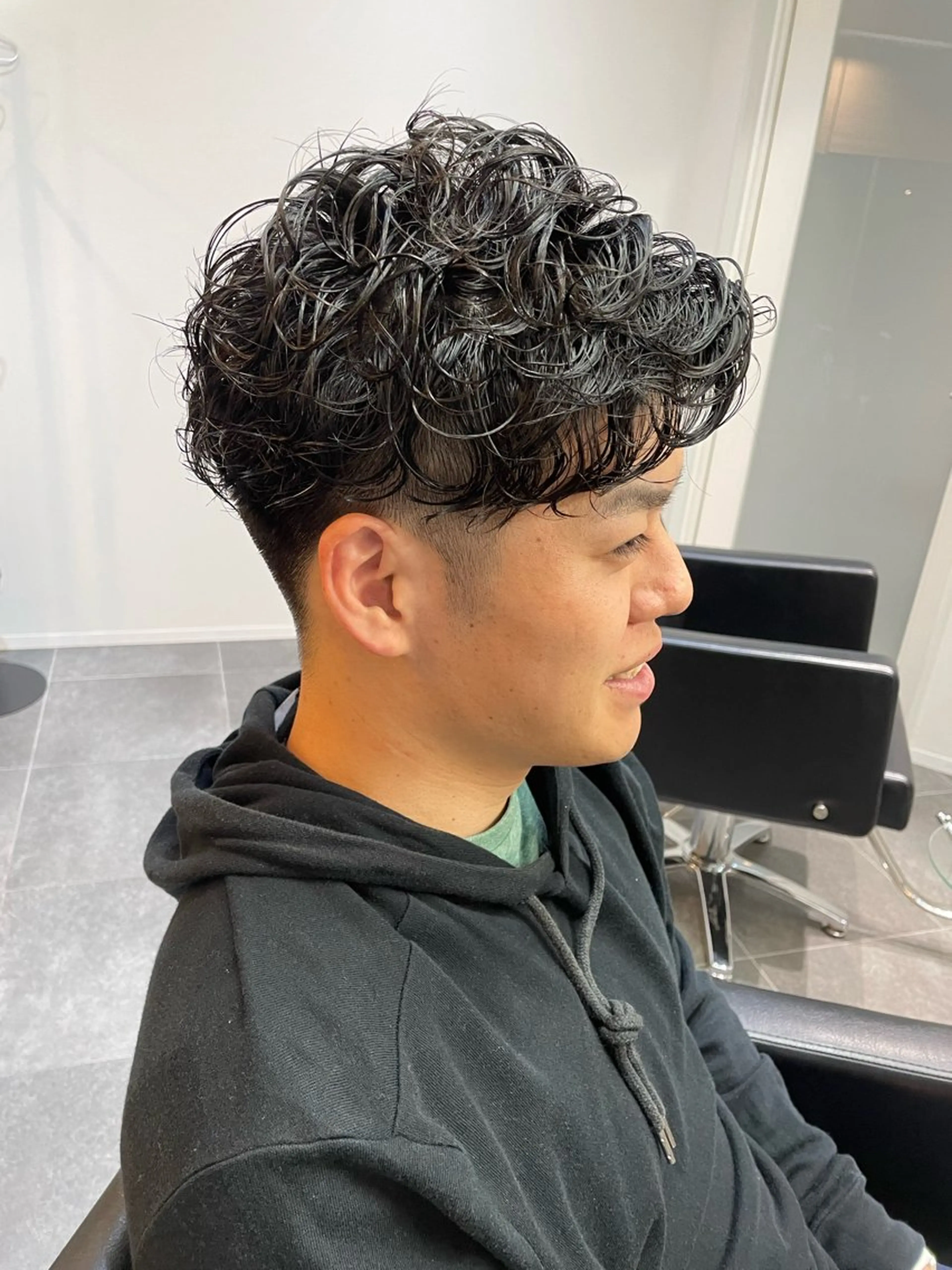 メンズ YinYang所属・川﨑 章弘のヘアスタイル