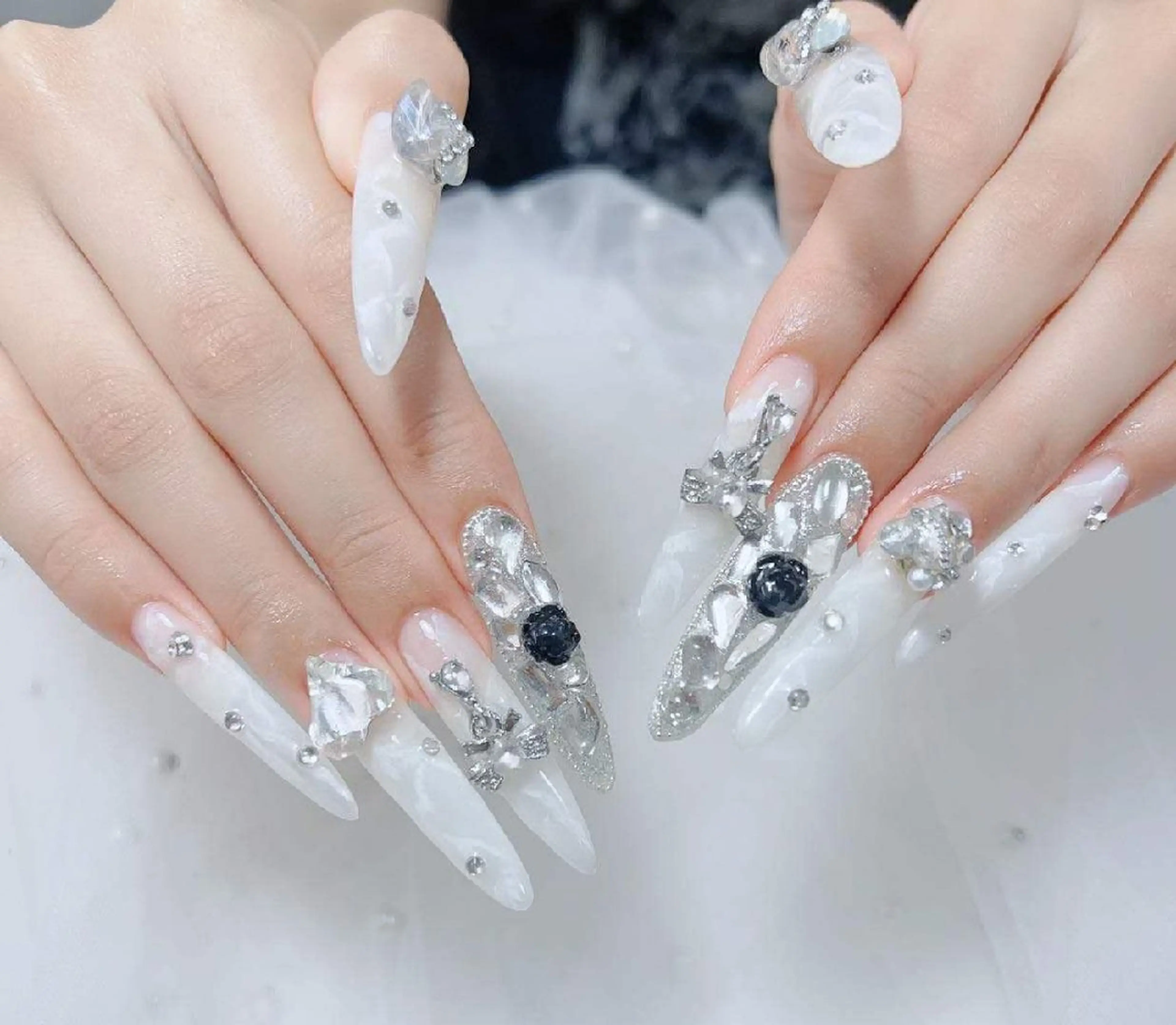 【長さ出し】💕チップ120分持ち込みok12480¥➡️10480¥🩷ソフトジェルオフ無料、新規予約➖500円🩷の写真