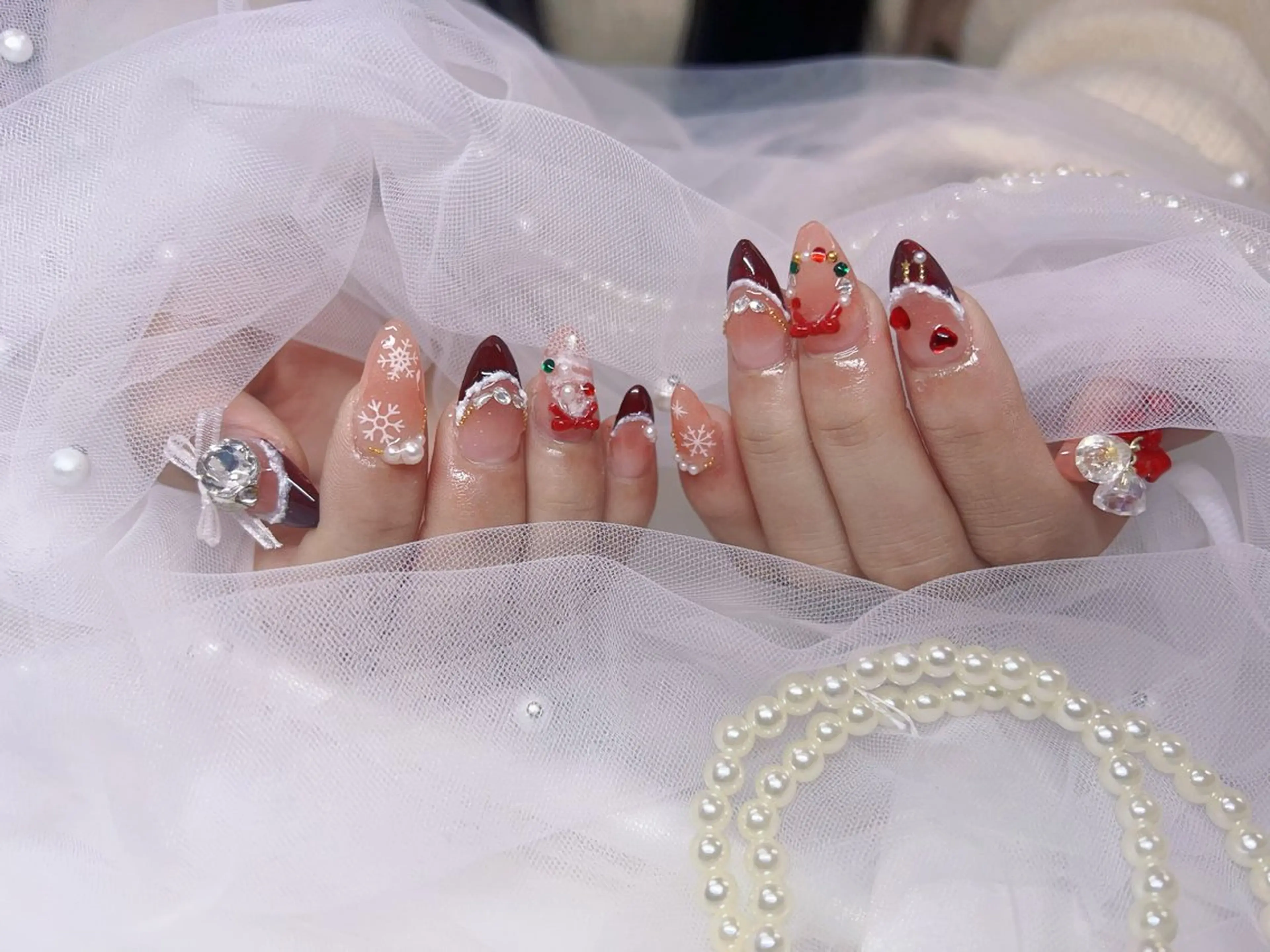 ネイル ハンドネイル 💜MIYA nail川崎店のネイルデザイン