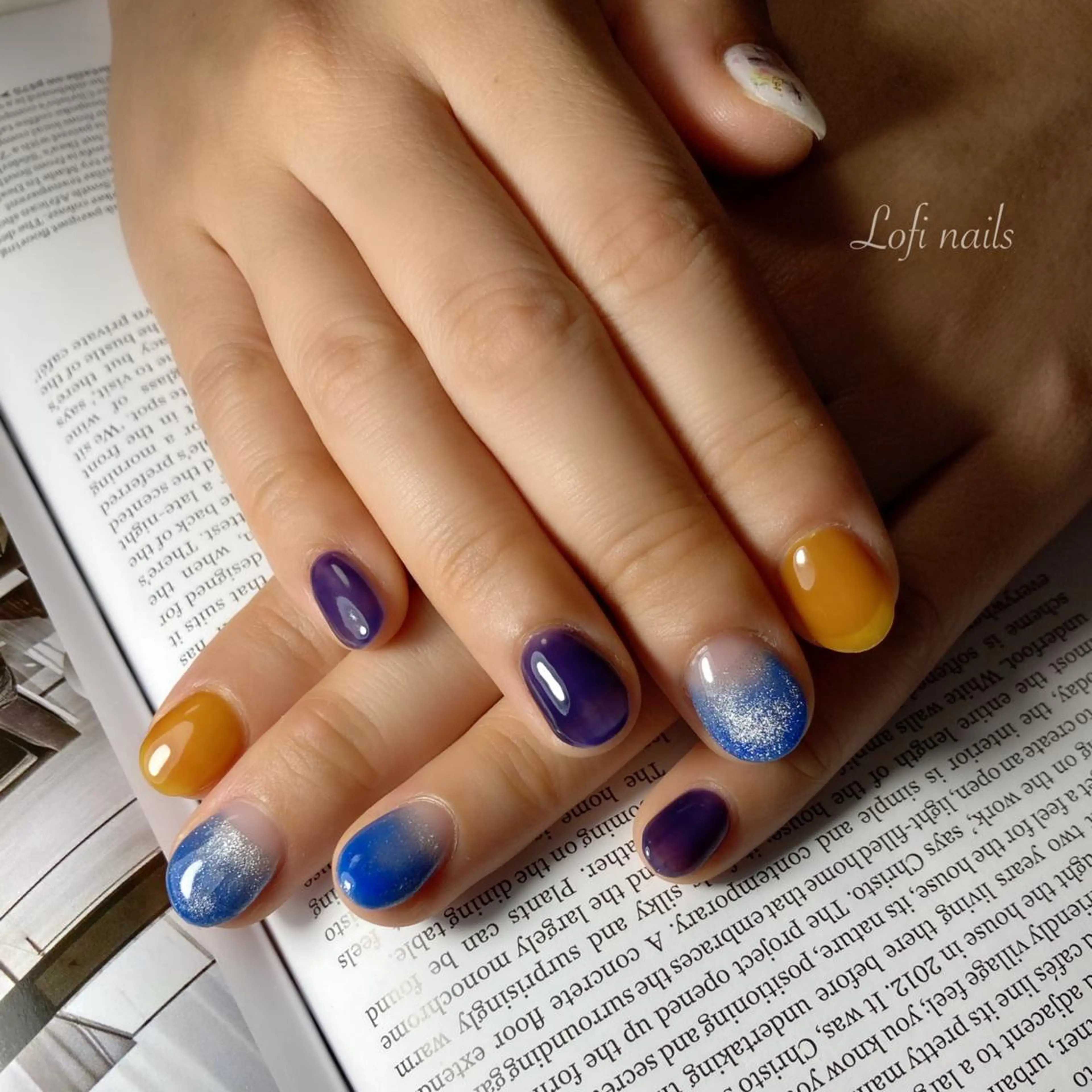 ネイル ワンカラーネイル Lofi nails ゆきこのネイルデザイン