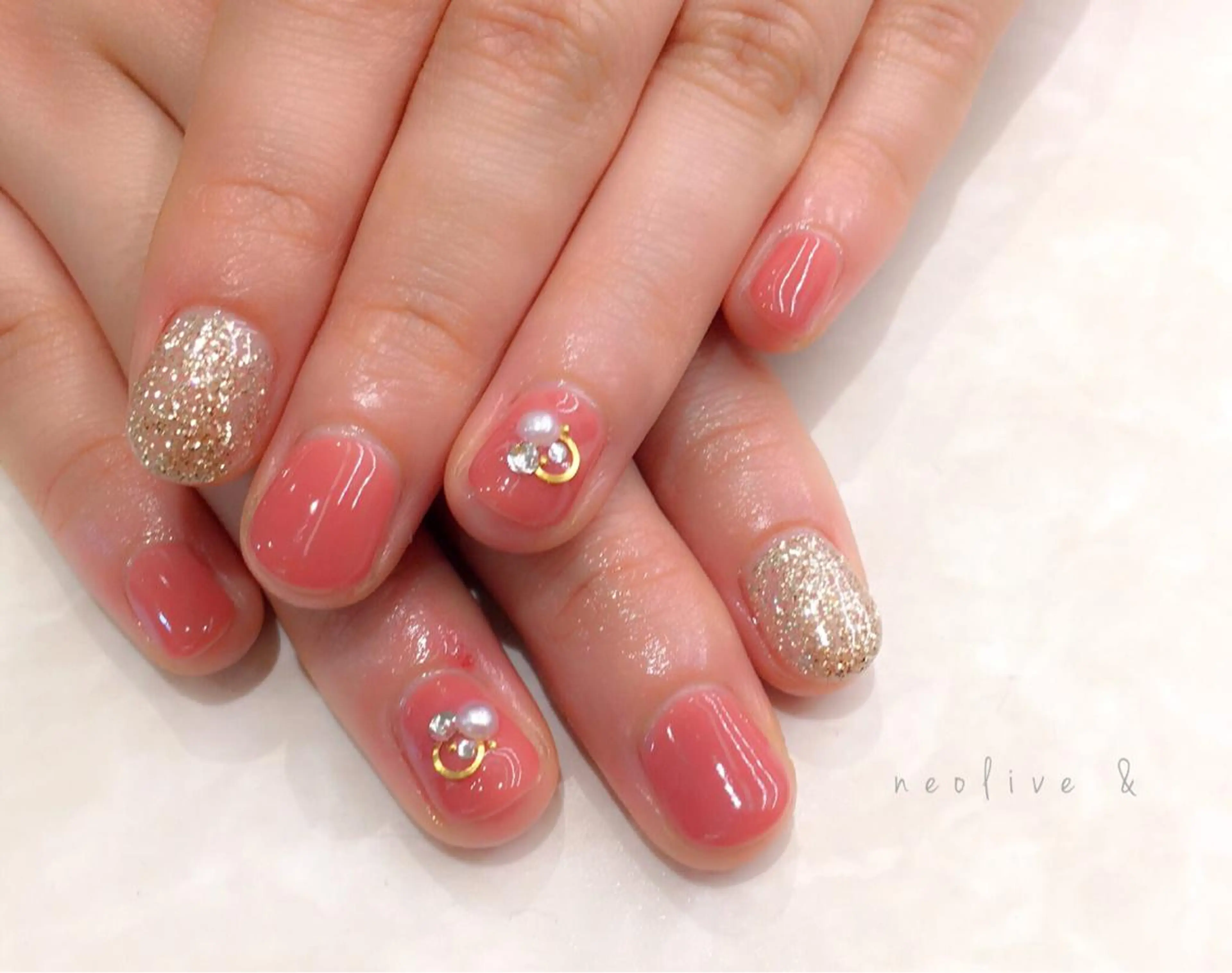 ネイル マツエク・マツパ アートネイル ハンドネイル Yuriko Omi パラジェル/渋谷のネイルデザイン